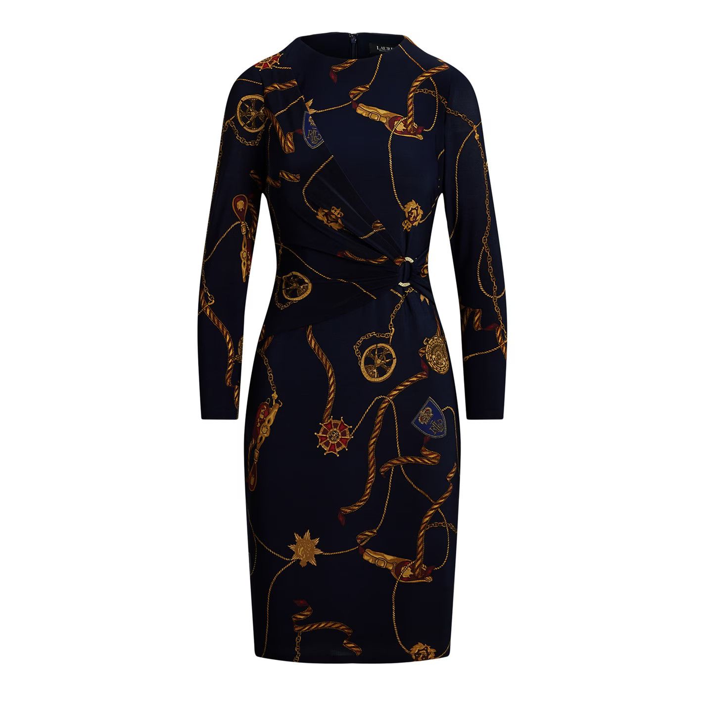 Lauren Ralph Lauren o1g2r1mq0825 Fabiana Dress in Multicolor Size XS / US 0-2 / IT 36-38 - 1 Thumbnail