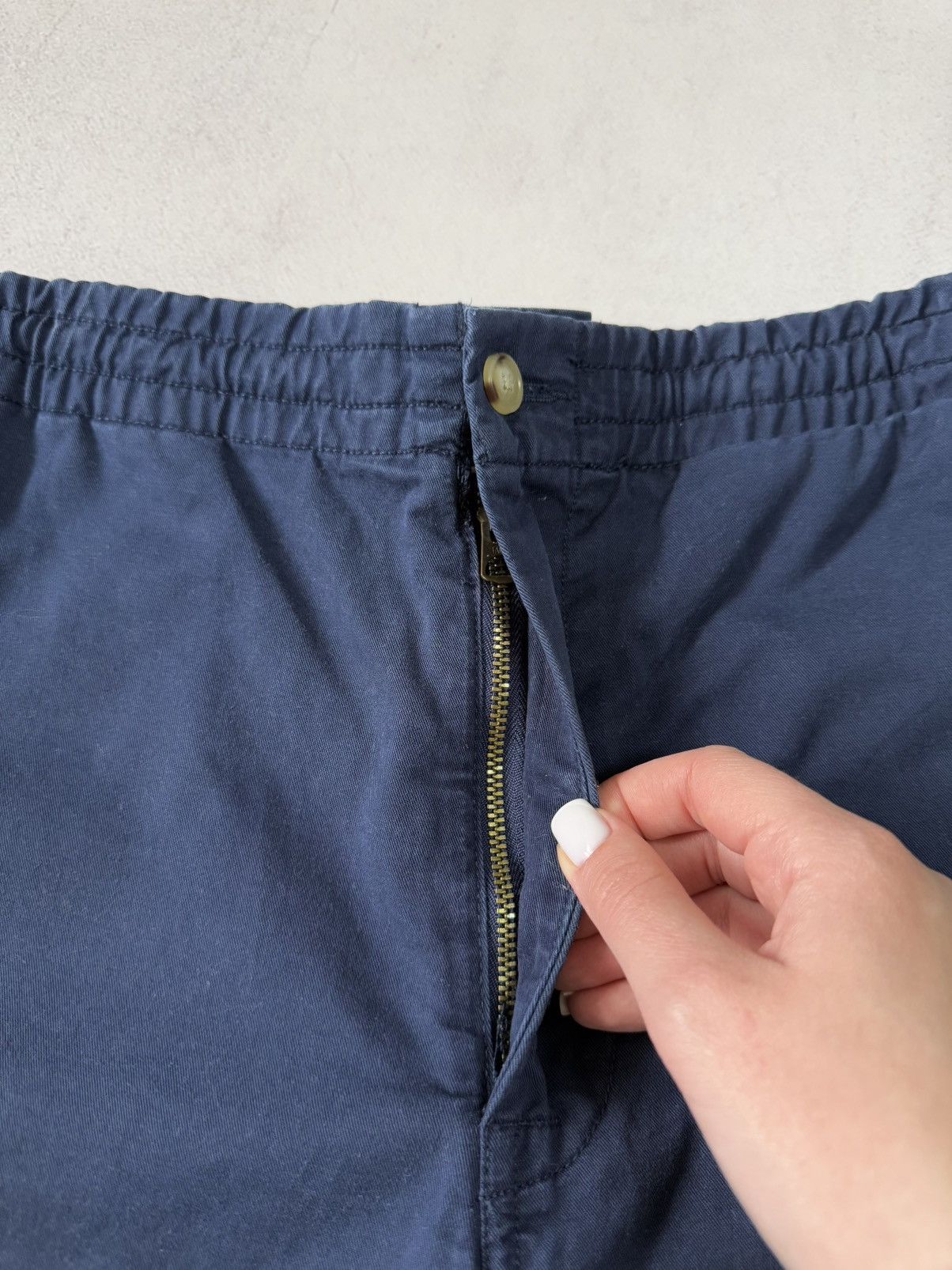 Polo Ralph Lauren × Vintage Polo Ralph Lauren Shorts Blue Mens M Size Luxury Y2K Size US 32 / EU 48 - 4 Thumbnail