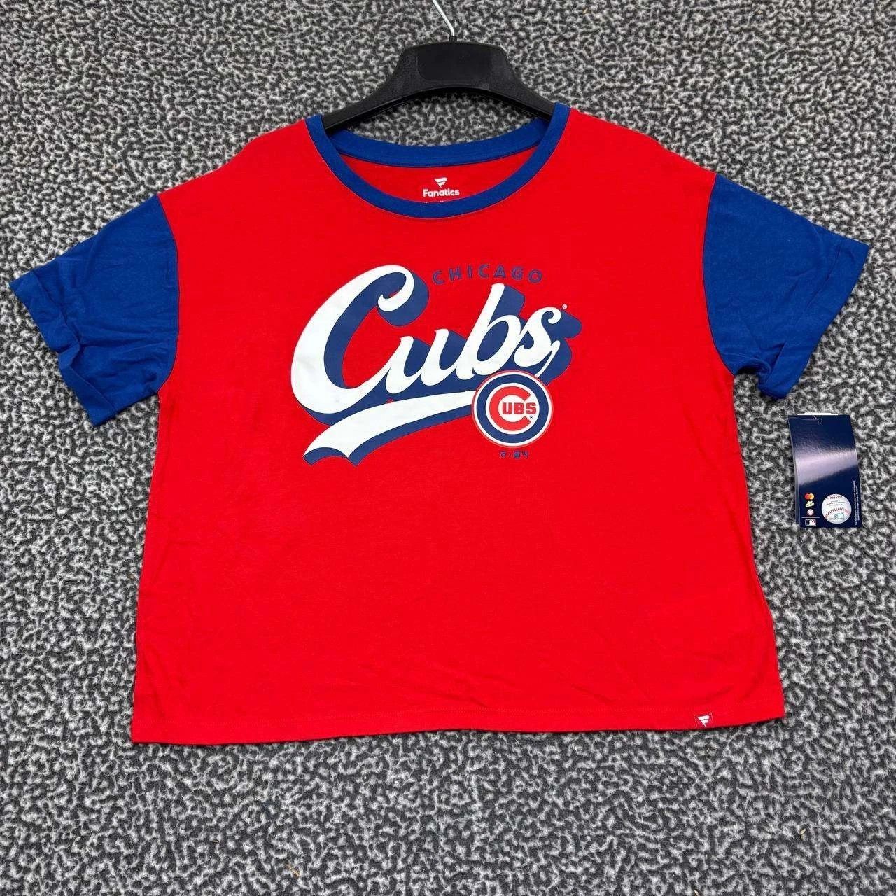 Other Chicago Cubs Shirt Women Fanatics Short Sleeve Crew Neck M Size M / US 6-8 / IT 42-44 - 1 Thumbnail
