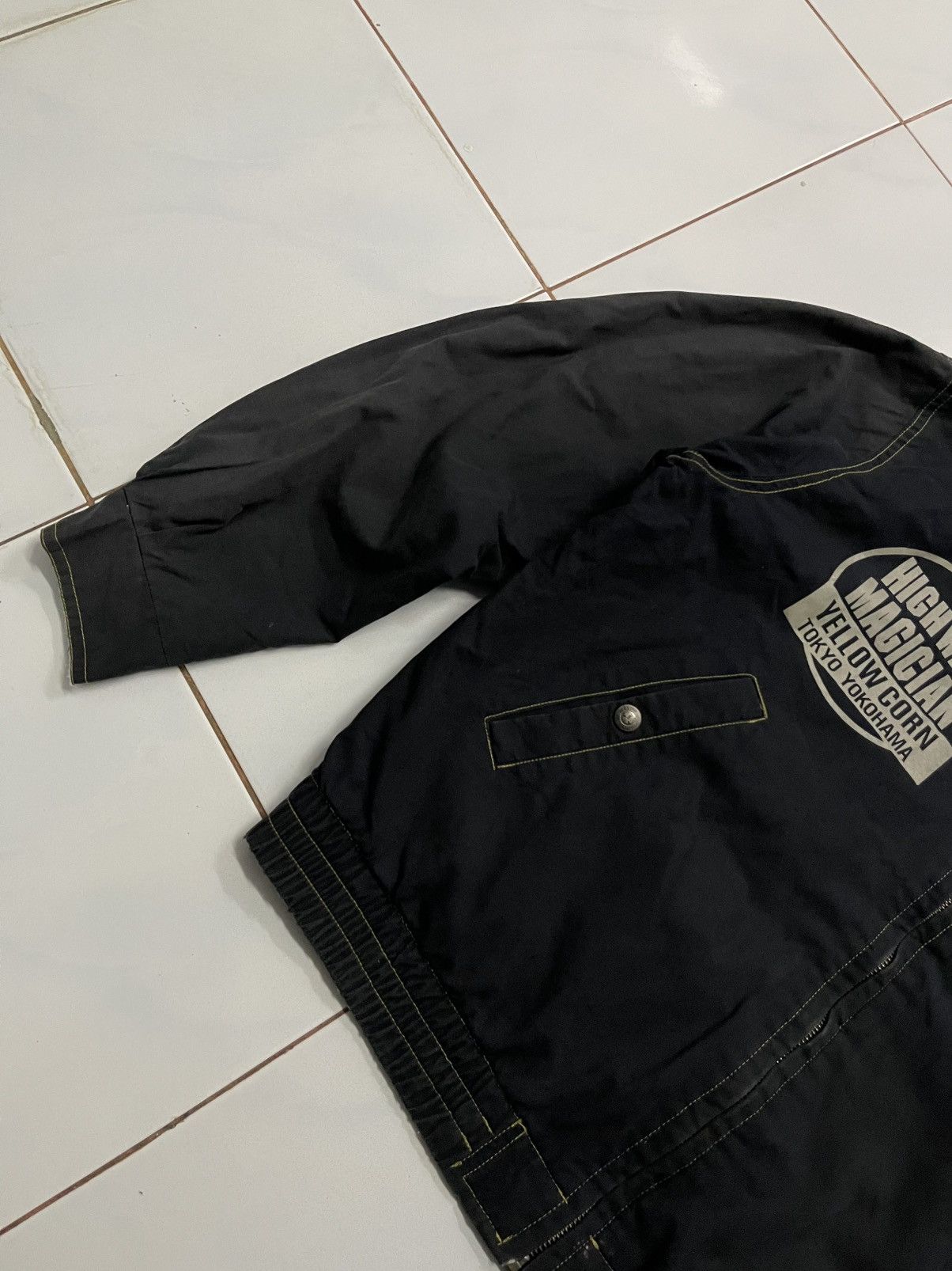 Vintage × YELLOW CORN 2000s YELLOW CORN HAMSTEAK SUN FADED DISTRESSED JACKET RARE Size US M / EU 48-50 / 2 - 10 Thumbnail