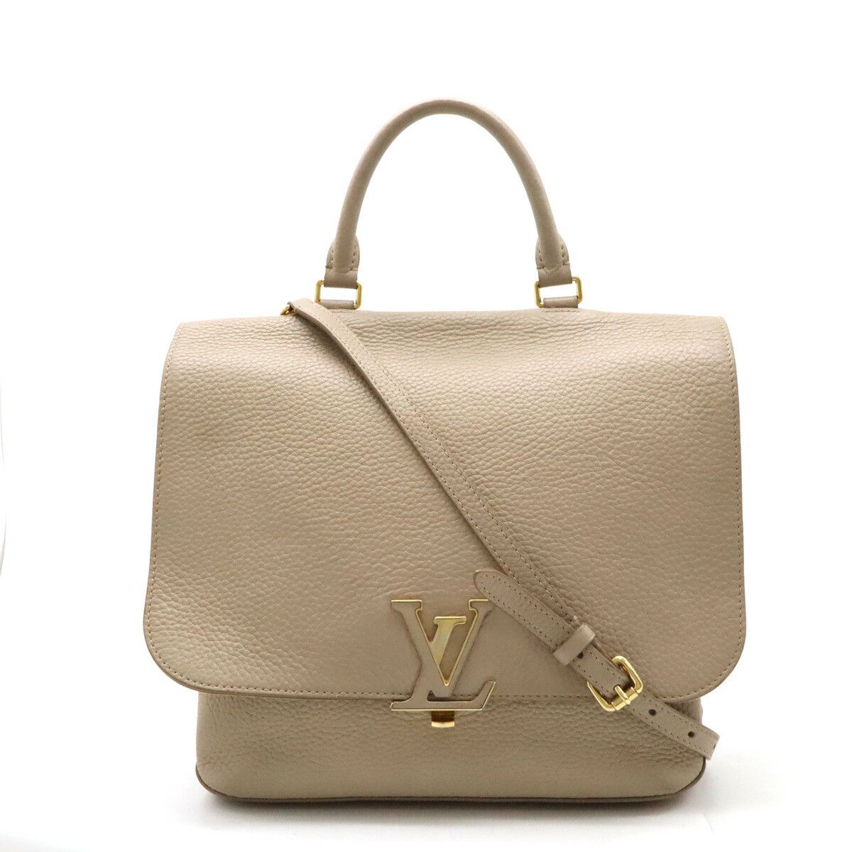 Louis Vuitton Louis Vuitton Taurillon Volta 2Way Bag M50545 Leather Shoulder Bag M50545 in Beige, Women's