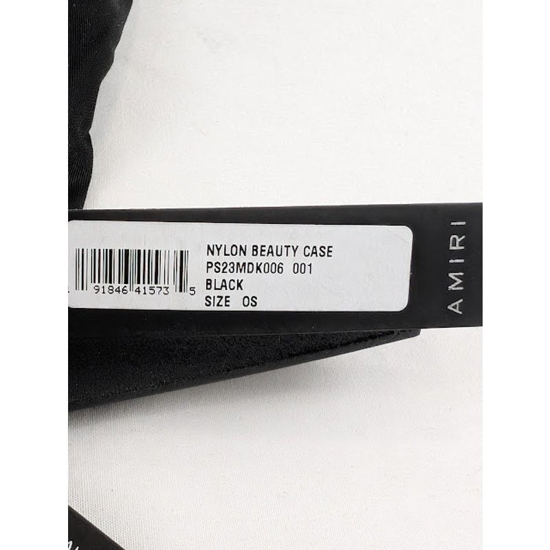 Amiri o1rshd1 Size: OS / Nylon Beauty Case in Black Size ONE SIZE - 16 Thumbnail