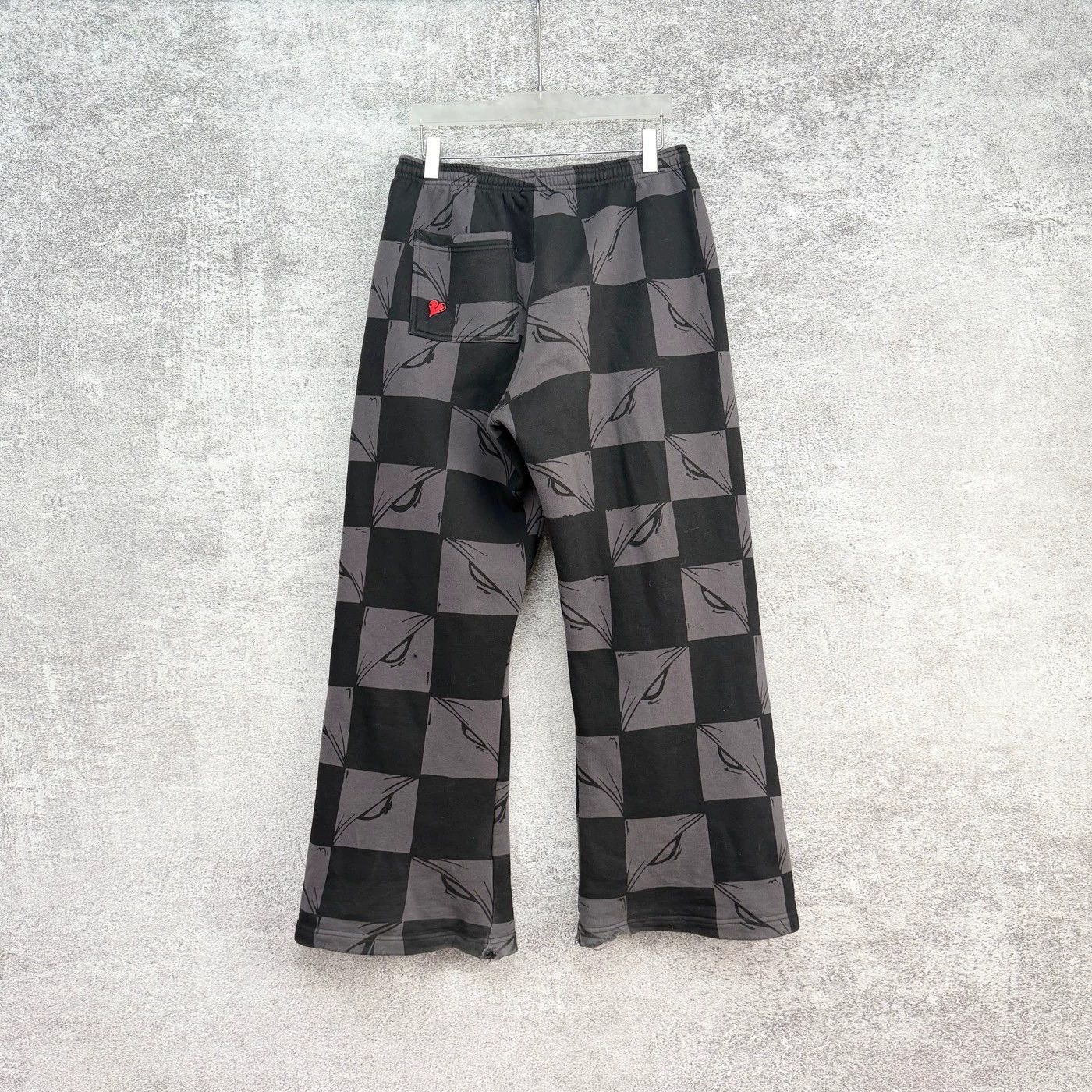 Chrome Hearts chrome hearts black gray sweatpants Size US 34 / EU 50 - 2 Thumbnail