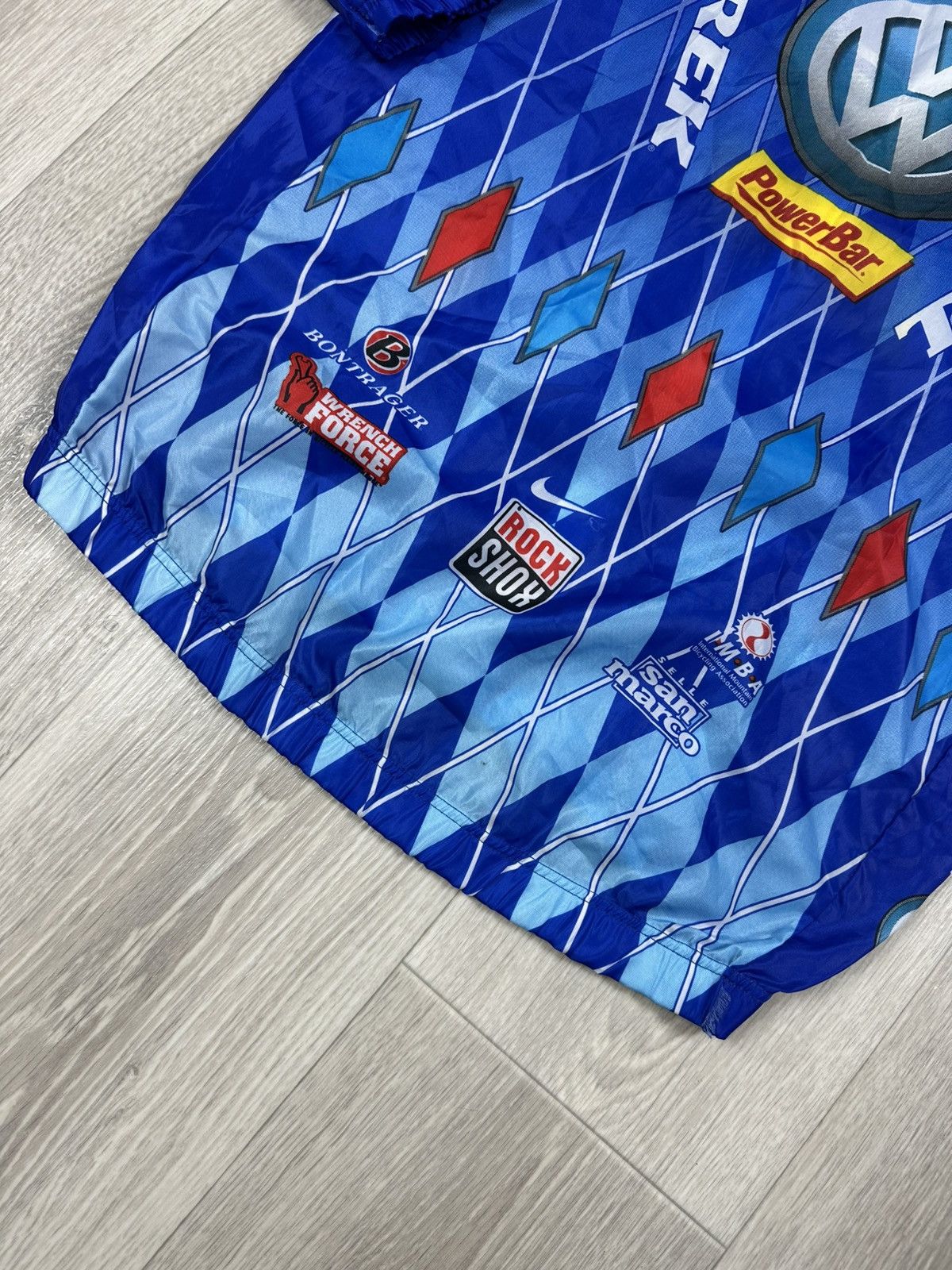 Nike × Vintage Nike Trek Volkswagen Vintage Cycling Jacket Windbreaker Size US L / EU 52-54 / 3 - 9 Thumbnail