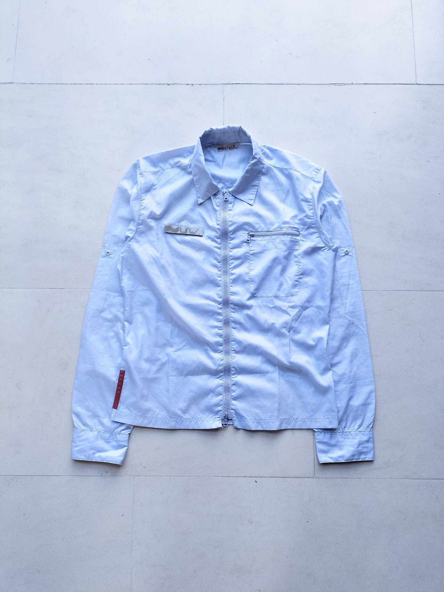 Prada SS 2000 Prada Linea Rossa Nylon Shirt | Grailed 