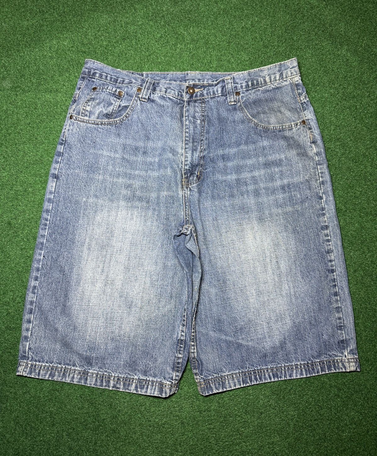 Flypaper Jeans Y2K Flypaper Baggy Jorts Hip Hop Grunge Skater Denim Shorts Size US 38 / EU 54 - 3 Thumbnail
