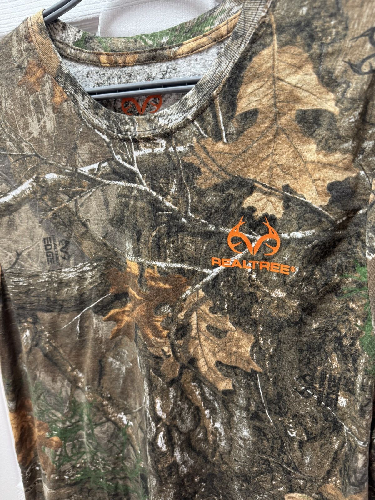 Realtree RealTree Real Tree Classic Camo Orange Logo Hunter Shirt Size US M / EU 48-50 / 2 - 2 Thumbnail