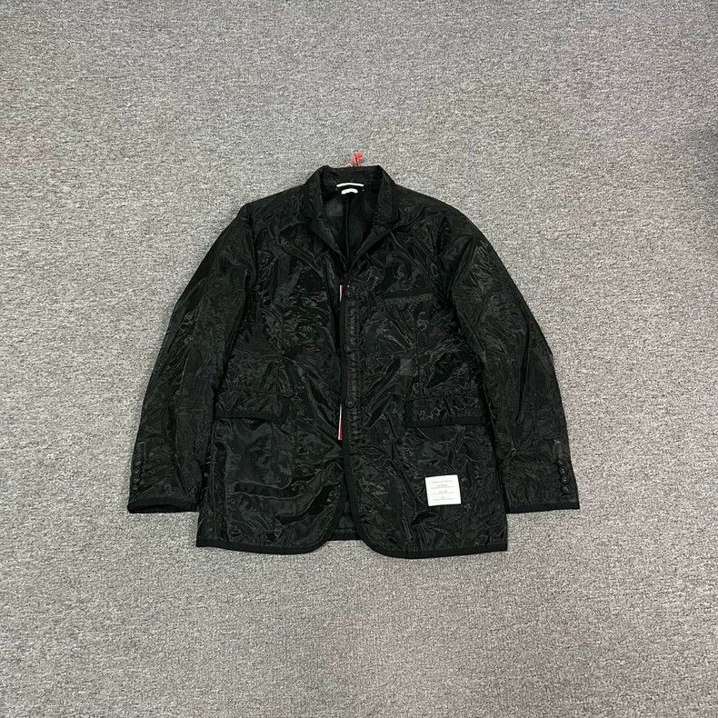 Thom Browne Thom Browne Runway Black Blazer - dmc Size US L / EU 52-54 / 3 - 1 Thumbnail