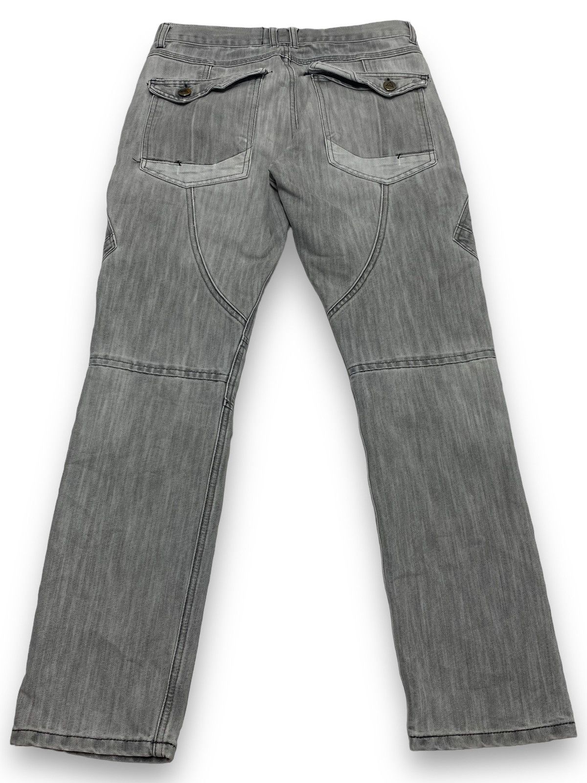 Jean Vintage AIRWALK Crazy Skater Grey Jeans Denim Y2K #2 Size US 32 / EU 48 - 10 Thumbnail
