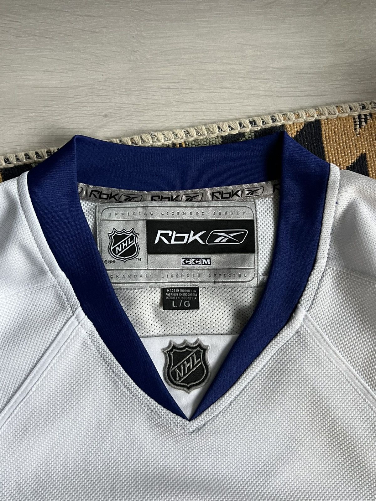 Reebok Toronto Maple Leafs Vintage 90's CCM Hockey Jersey Size US L / EU 52-54 / 3 - 6 Thumbnail