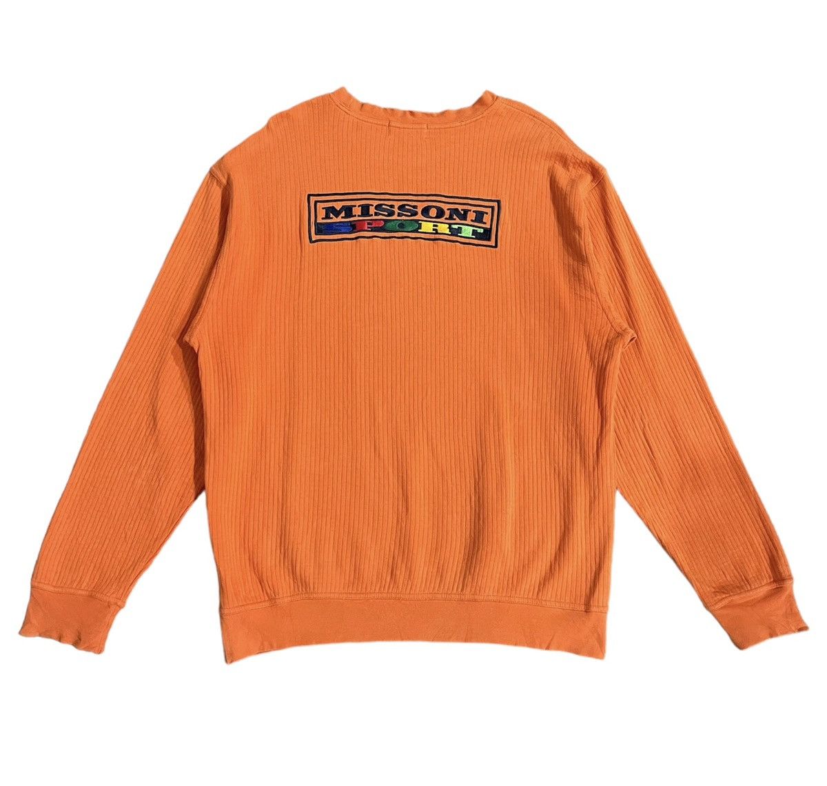 Vintage Missoni Embroidery Logo Sweatshirt