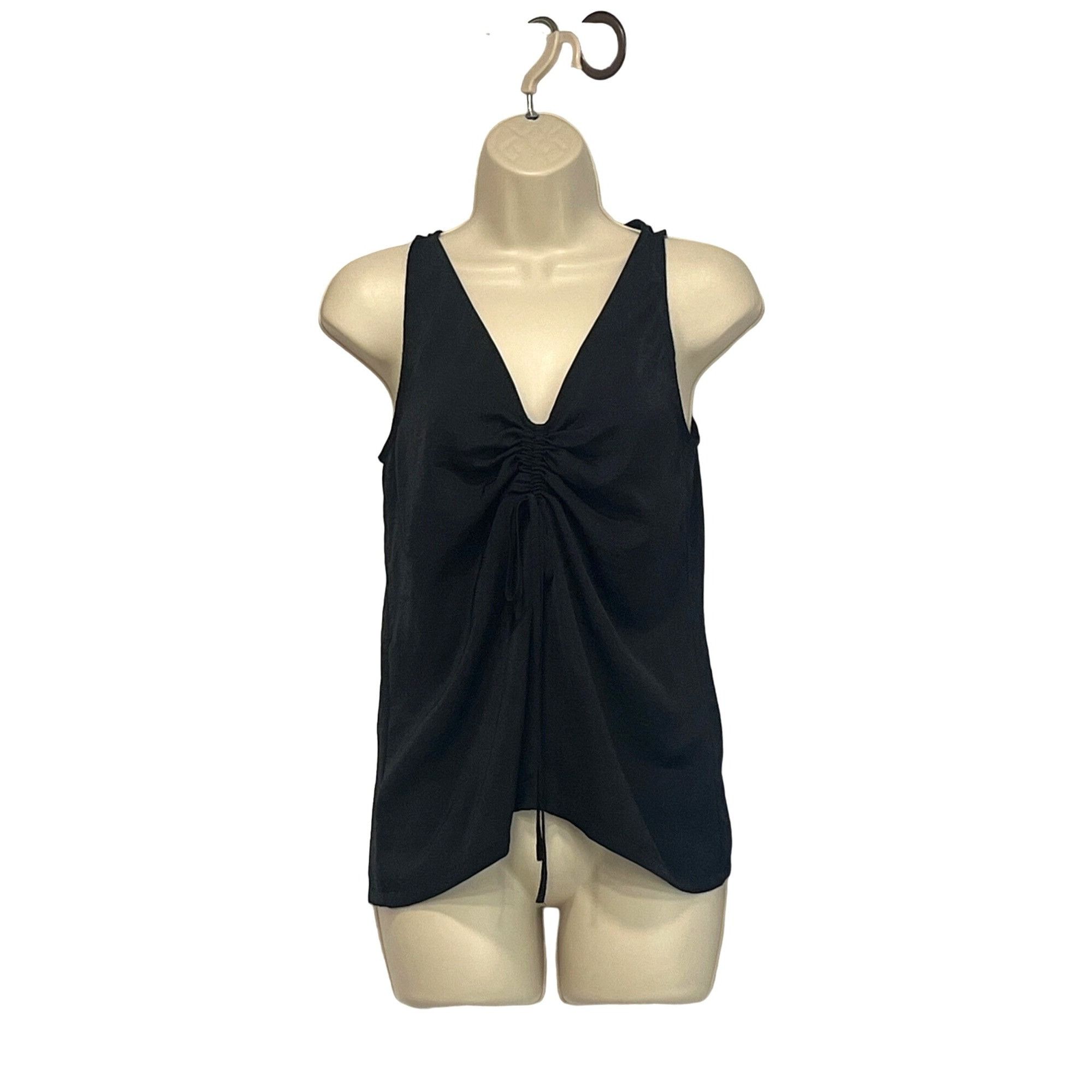 Other Melrose and Market Cinched Front Top In Black, XXS Size XXS / US 00 / IT 34 - 4 Thumbnail
