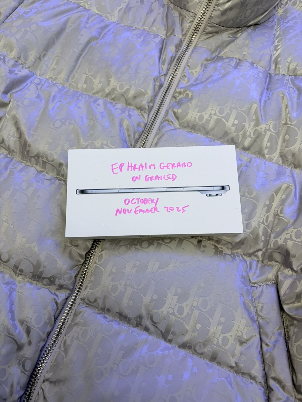 Dior Dior Oblique Puffer Jacket 48 M Size US M / EU 48-50 / 2 - 2 Thumbnail
