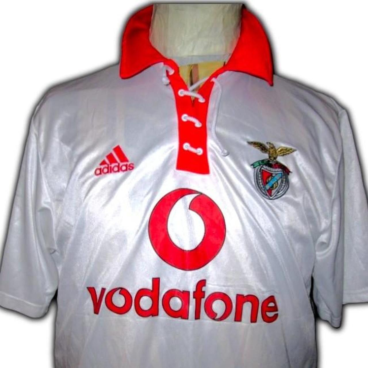 Adidas Fc Benfica 2003 2004 Away Shirt Jersey trikot Maglia Size US M / EU 48-50 / 2 - 1 Thumbnail