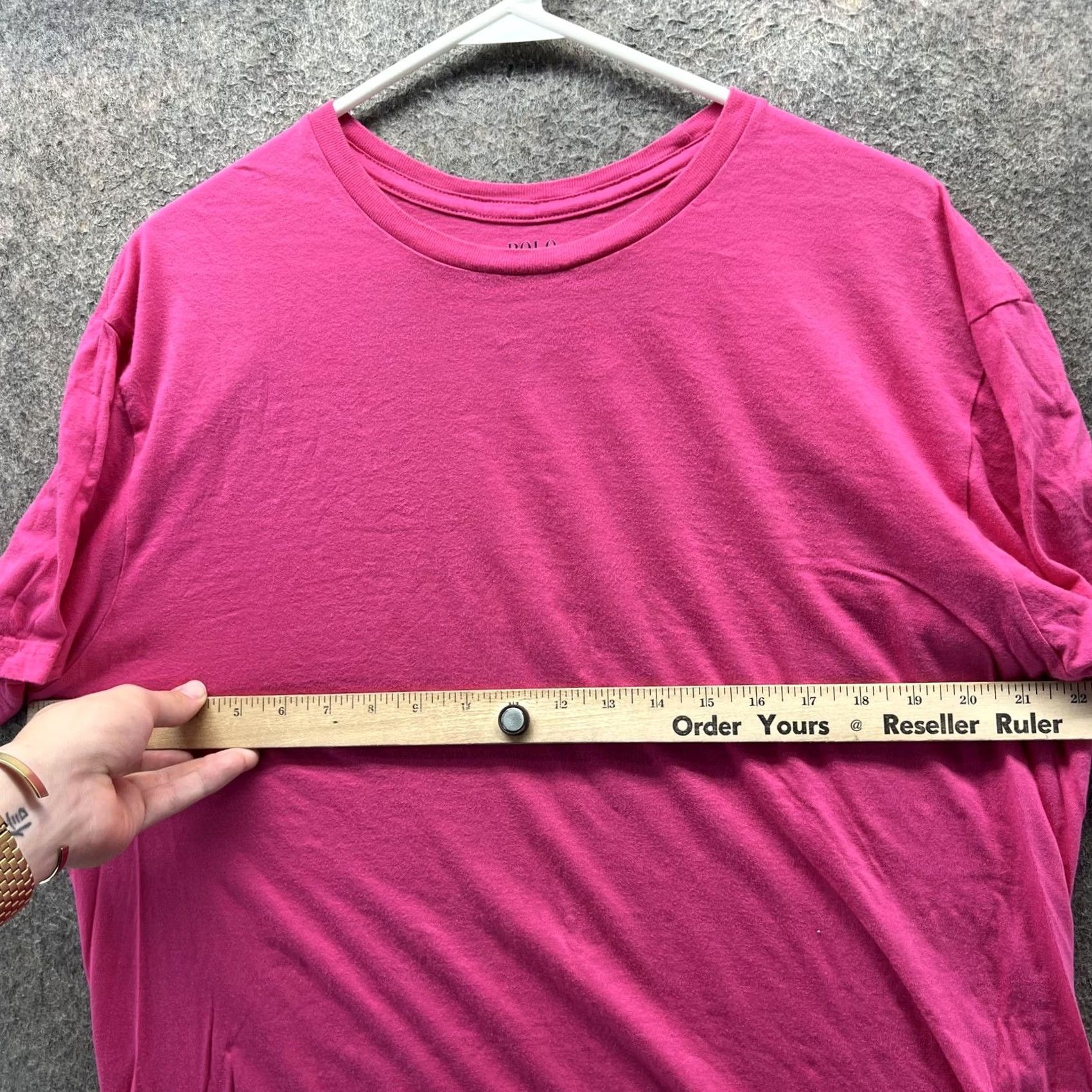 Polo Ralph Lauren Polo Ralph Lauren Shirt Mens Large Pink Classic Fit Cotton Crewneck Tee Size US L / EU 52-54 / 3 - 5 Thumbnail