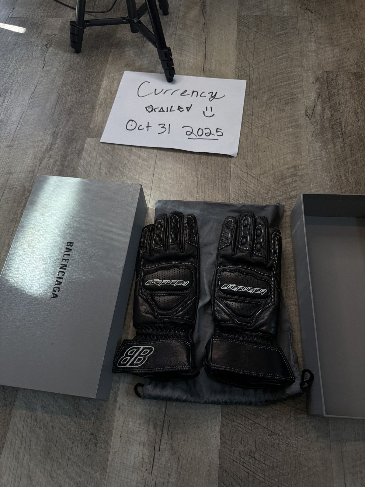 Balenciaga Balenciaga BB moto gloves Size ONE SIZE - 1 Thumbnail