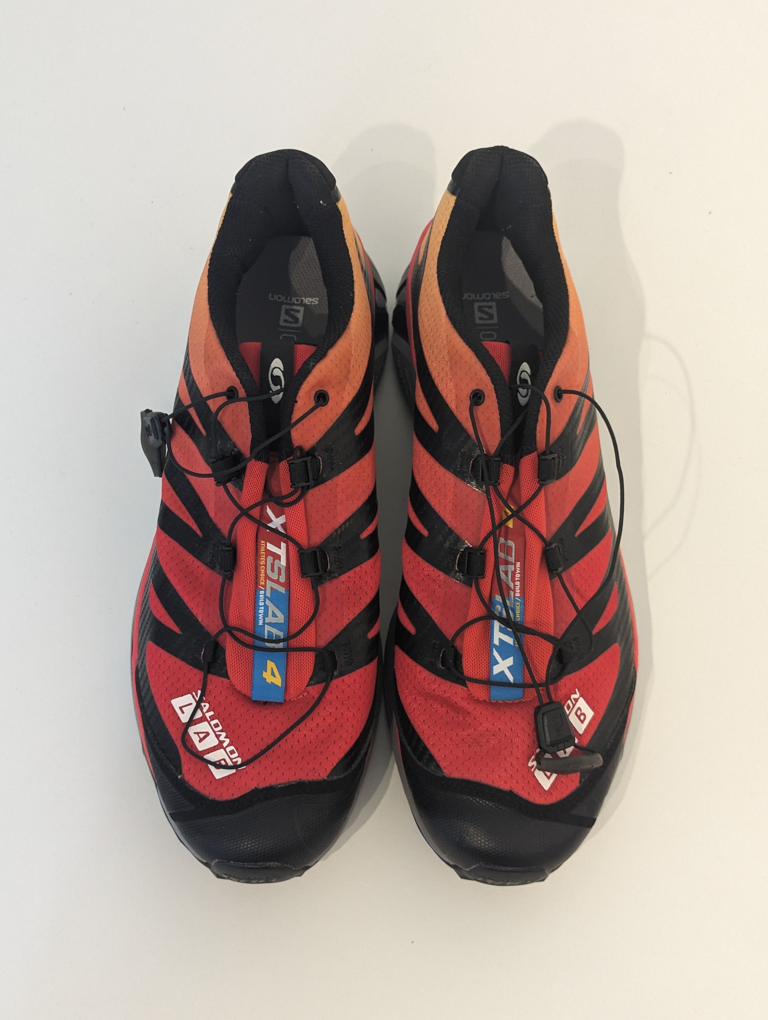 Salomon Salomon S/Lab XT-4 Adv 'Fiery Red Impact Yellow' Size US 12 / EU 45 - 1 Thumbnail