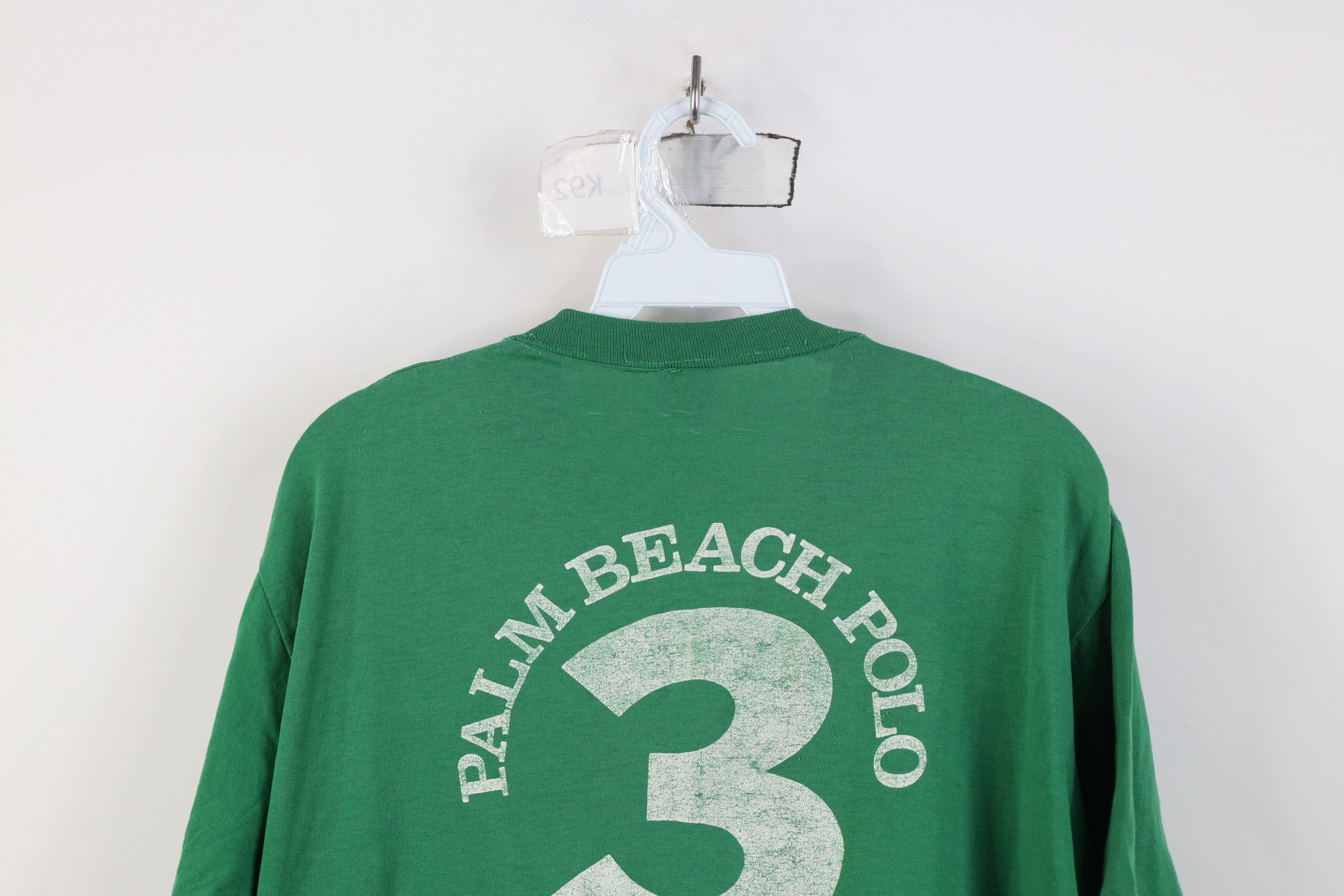 Vintage Vintage 80s Boehm Palm Beach Team Polo Tanoira T-Shirt USA Size US XL / EU 56 / 4 - 14 Thumbnail