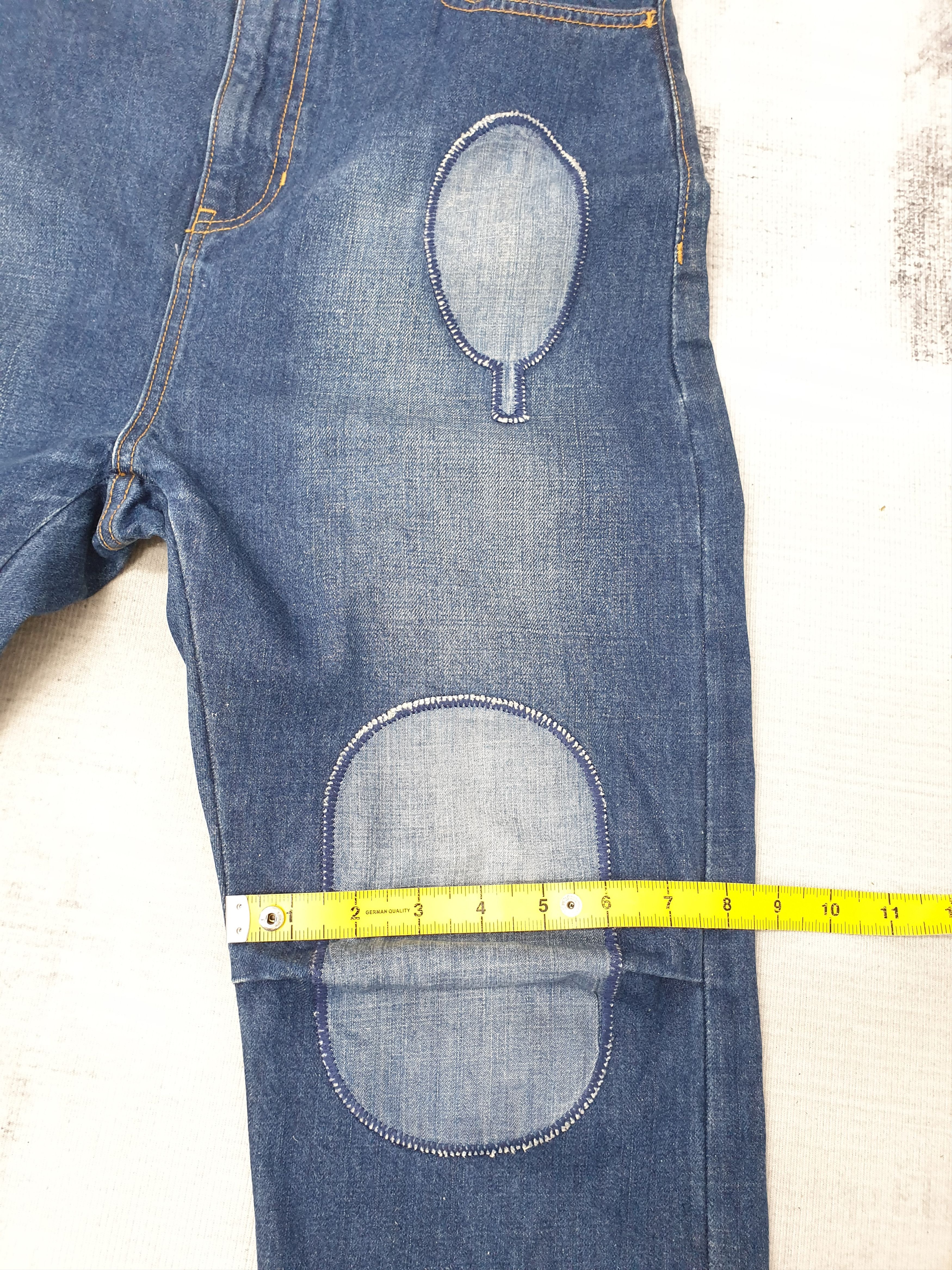 Issey Miyake Ne-net ex former issey miyake Patchwork selvedge pant Size US 30 / EU 46 - 13 Thumbnail