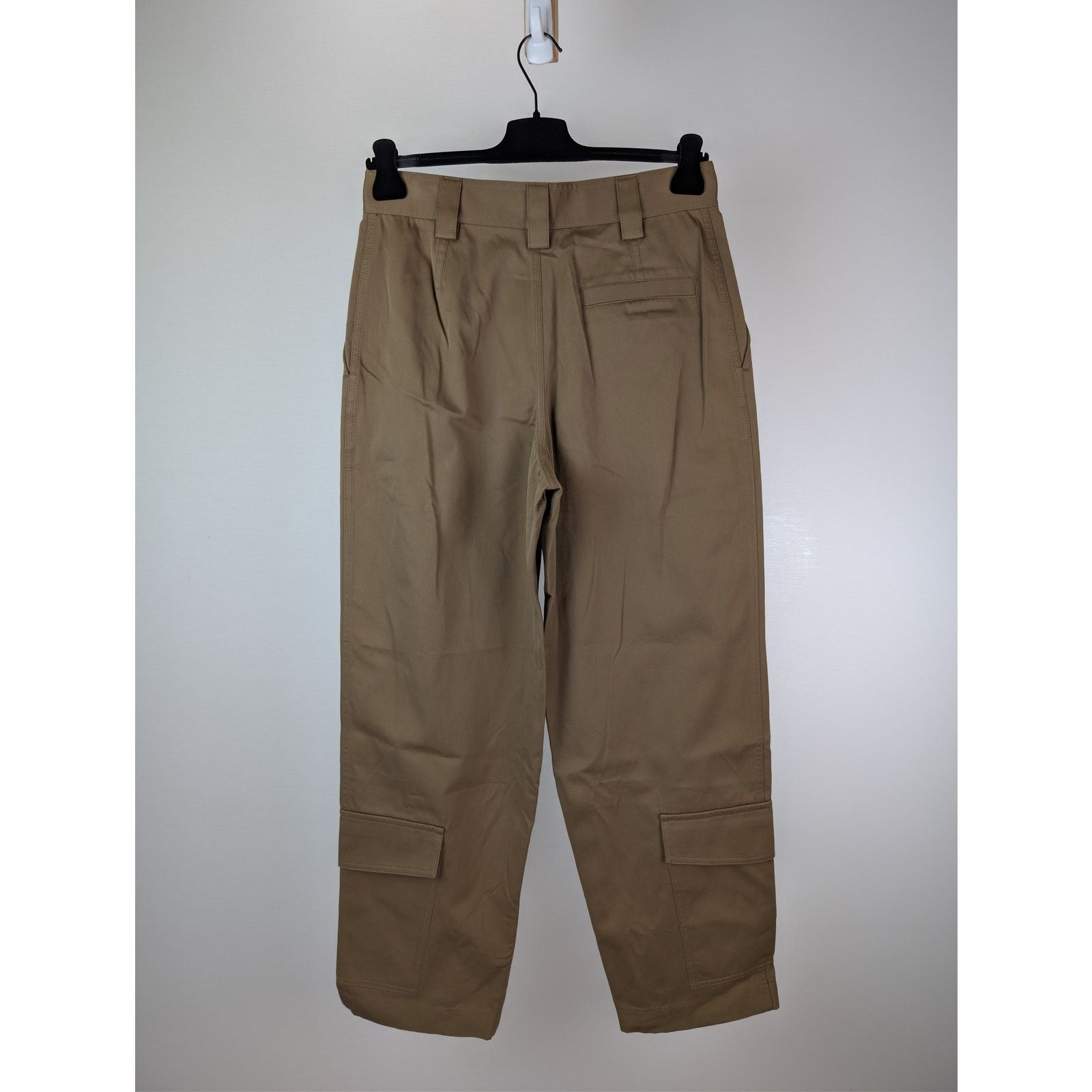 Bottega Veneta o1rshd1 Cotton Gabardine Cargo Trousers Pants Sand / Beige Size US 30 / EU 46 - 10 Thumbnail