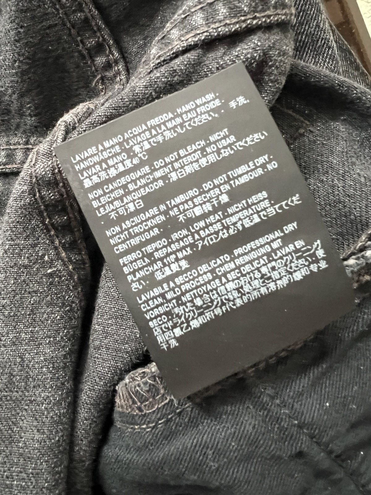 Balenciaga FW 18 Charcoal Whiskered Bootcut Denim - 34 Size US 34 / EU 50 - 9 Thumbnail