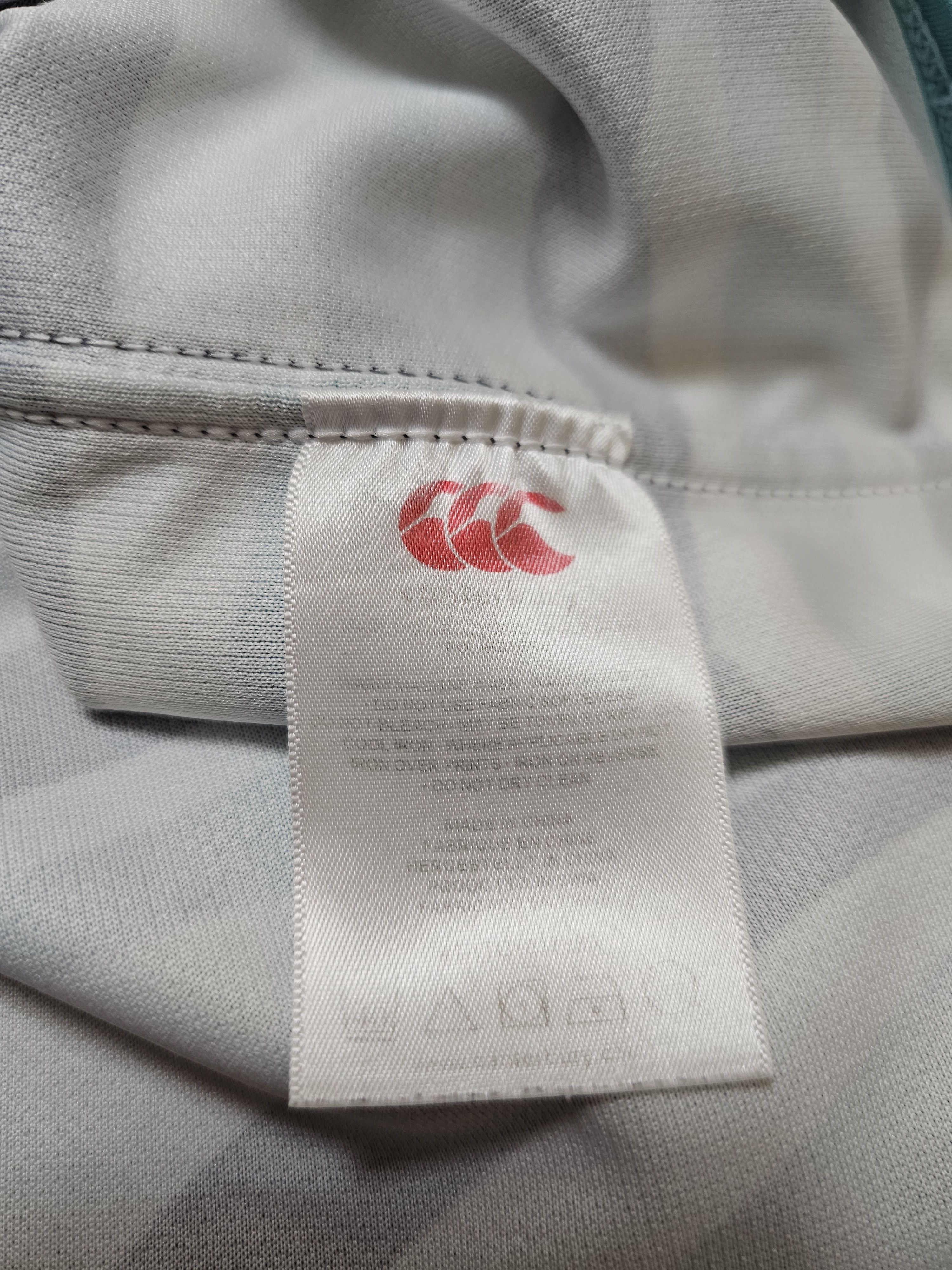 Cotton Traders LEICESTER TIGERS RUGBY JERSEY 2012 AWAY ENGLAND RUGBY JERSEY Size US M / EU 48-50 / 2 - 6 Thumbnail