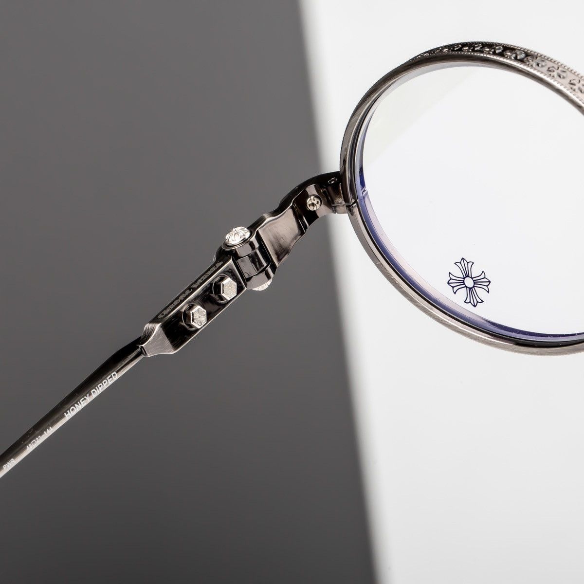 Chrome Hearts CHROME HEARTS HONEY DIPPED PEWTER GLASSES Size ONE SIZE - 3 Thumbnail