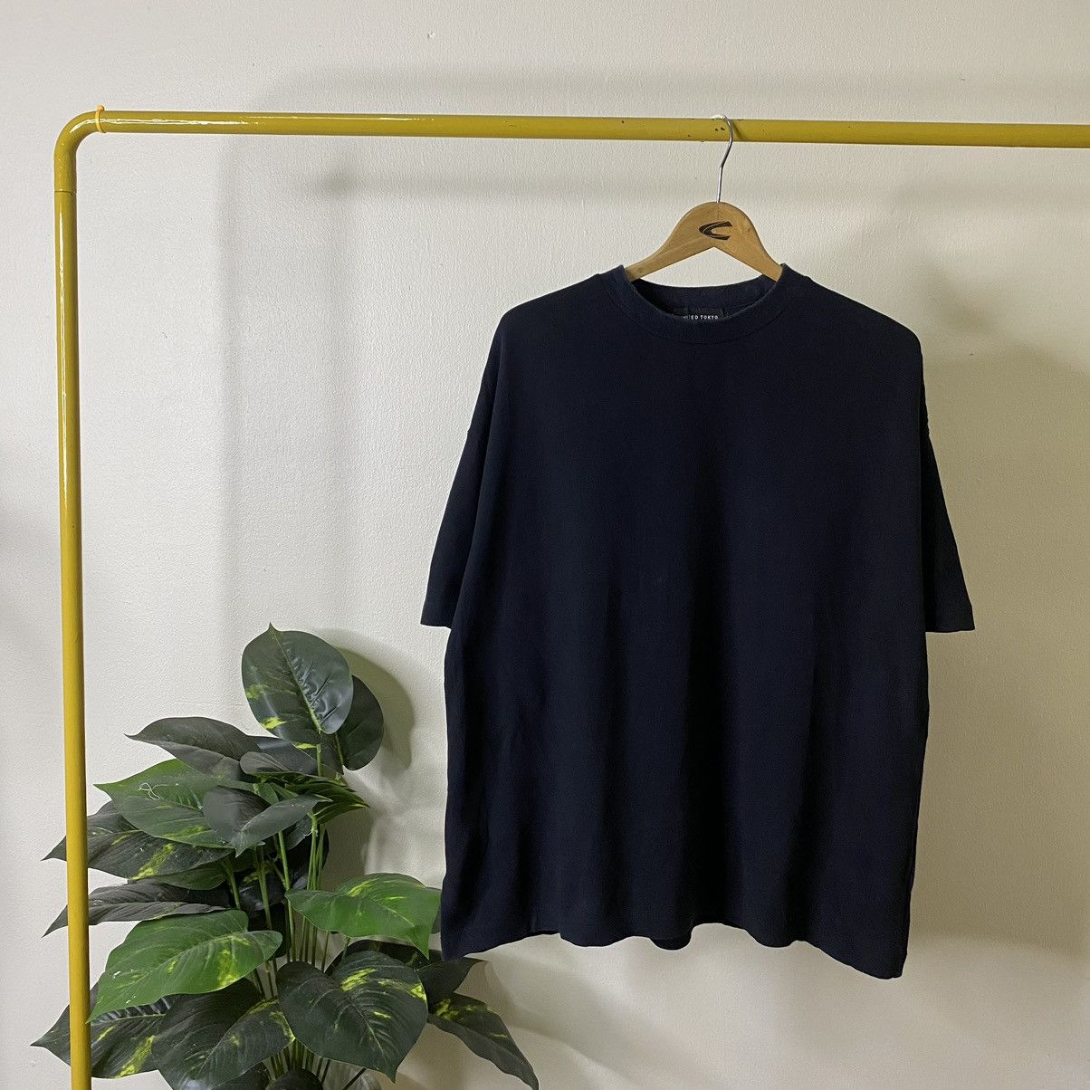 Japanese Brand United Tokyo Black Blank Oversized Tee Made In Japan Size US XL / EU 56 / 4 - 1 Thumbnail