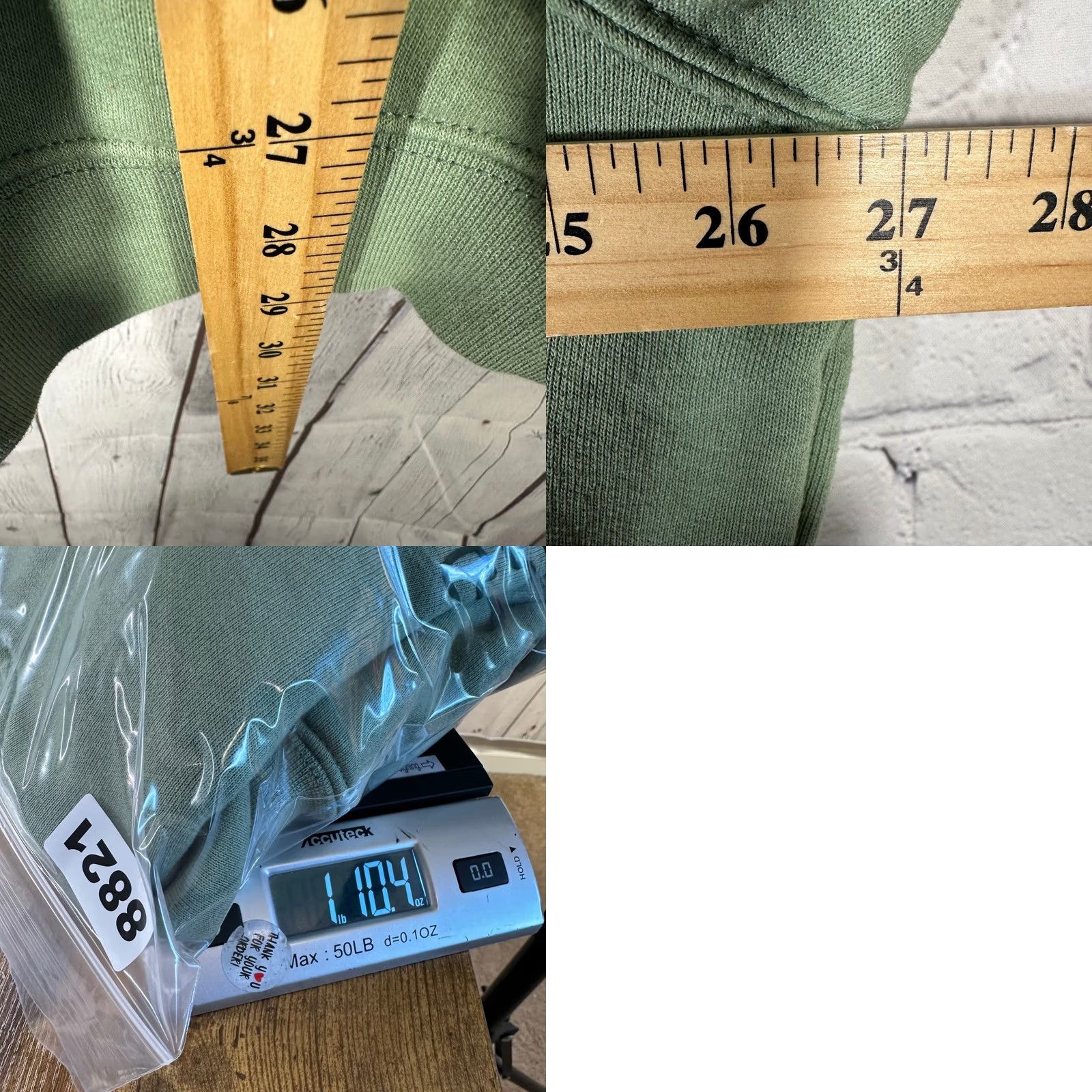 Carhartt Carhartt Mens XL Hoodie Green Graphic Logo Sweatshirt TS6220-M 1889 Size US XL / EU 56 / 4 - 8 Thumbnail