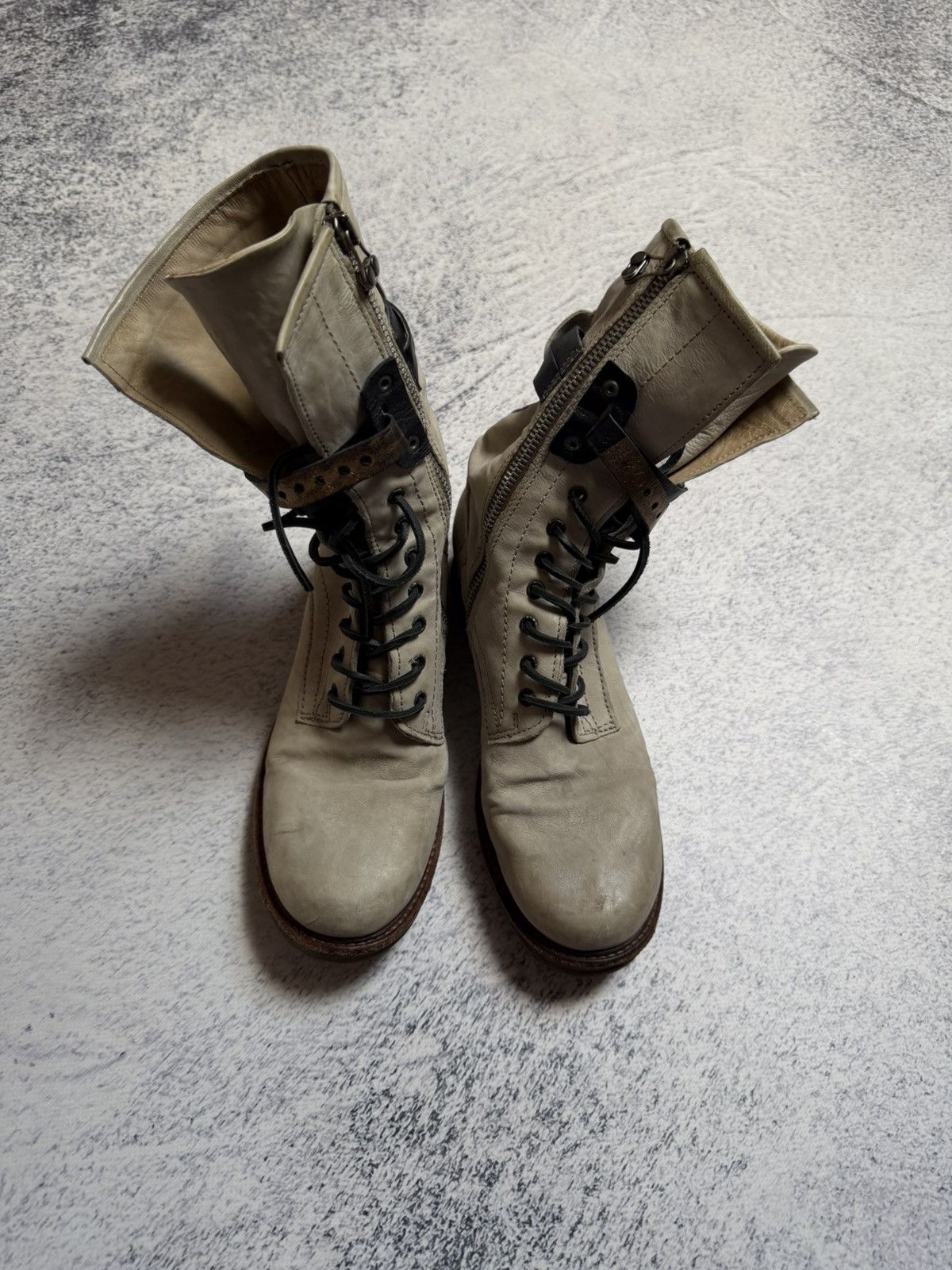A.S.98 Ann Demeulemeester, CCP Style Boots Womens Y2K Opium Awantga Size US 8 / IT 38 - 16 Thumbnail