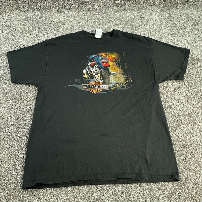 Harley Davidson Harley Davidson Shirt Men Large Black Independence ...