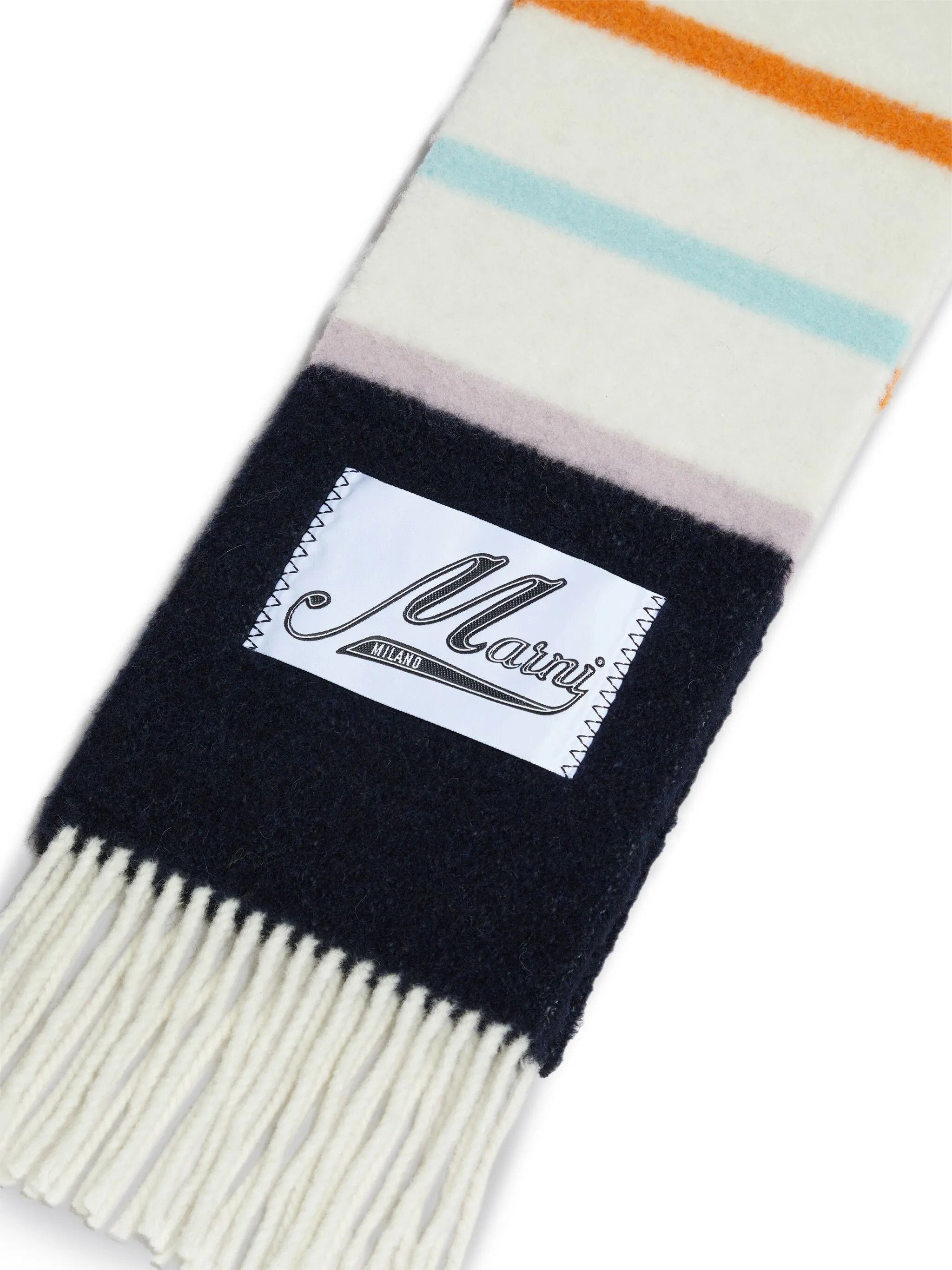 Marni o1f1d3z0725 Size: OS / Striped Scarf in Multicolor Size ONE SIZE - 3 Thumbnail