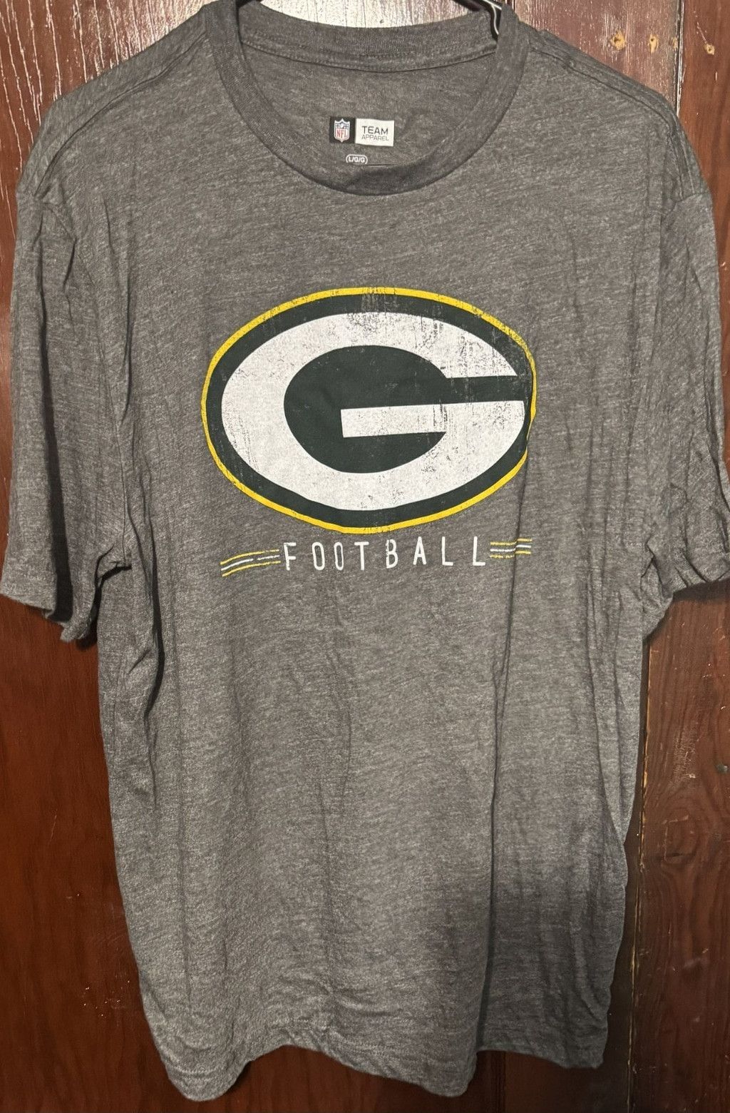 The Unbranded Brand Green Bay Packers Team Apparel t-shirt Mens Sz L Gray NEW WI Size US L / EU 52-54 / 3 - 1 Thumbnail
