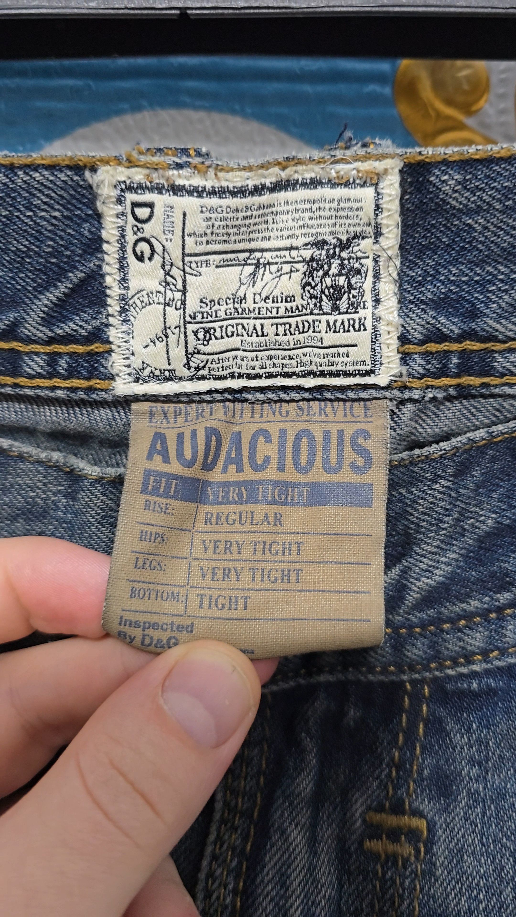 Dolce & Gabbana DOLCE & GABBANA vintage Denim xs small for Man VERY RARE Size US 29 - 8 Thumbnail