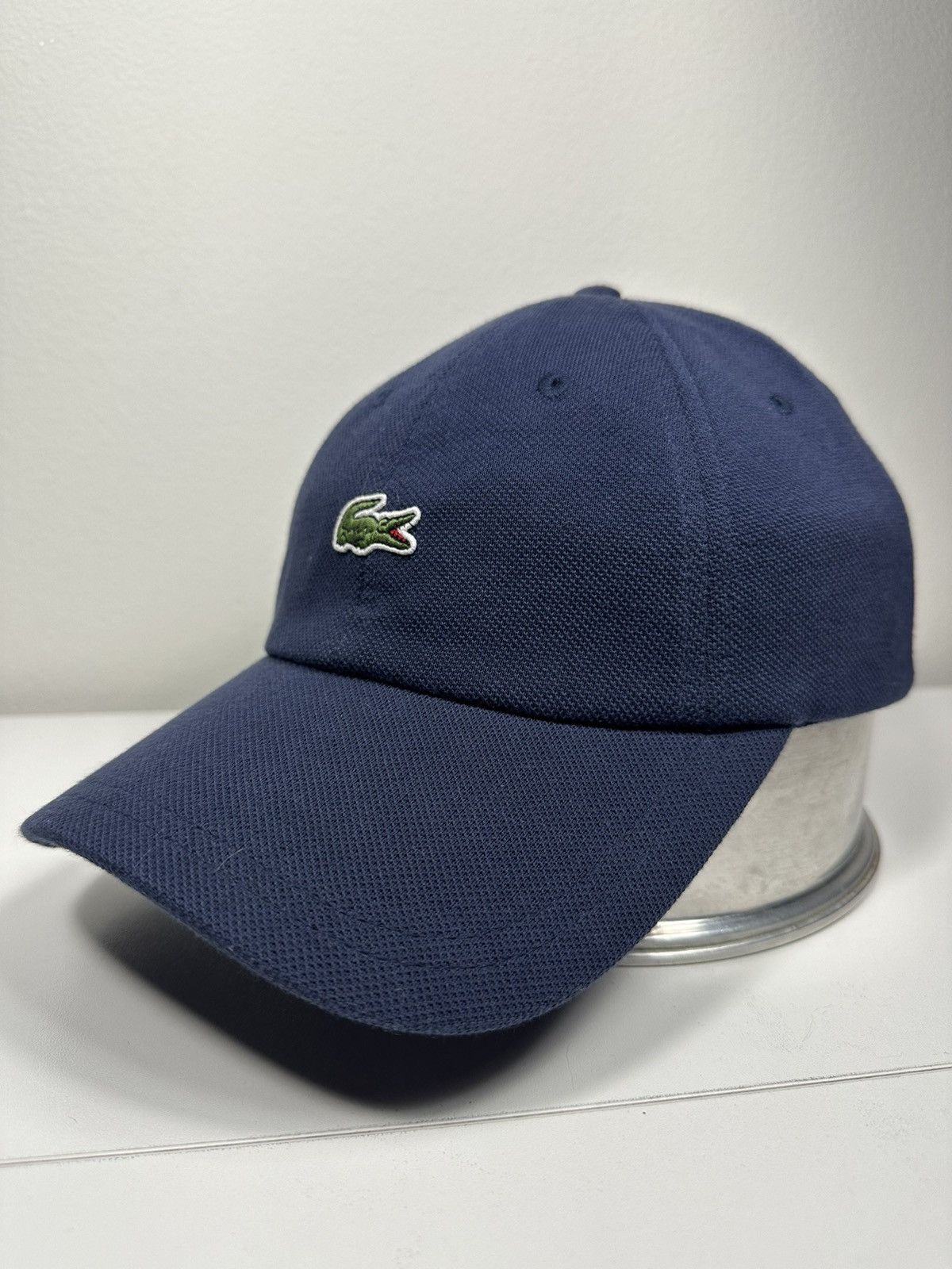 Lacoste × Supreme Supreme Lacoste Pique 6-Panel Cap Hat Size ONE SIZE - 5 Thumbnail