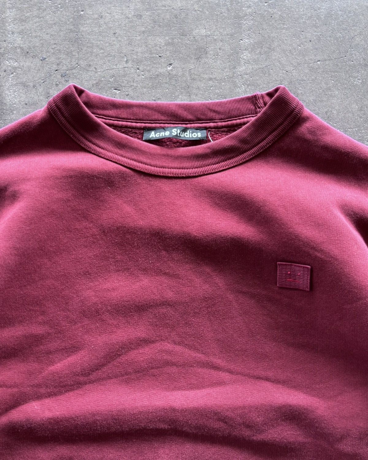 Acne Studios × Japanese Brand 2000s Cane Studios Maroon Crewneck Size US M / EU 48-50 / 2 - 2 Thumbnail