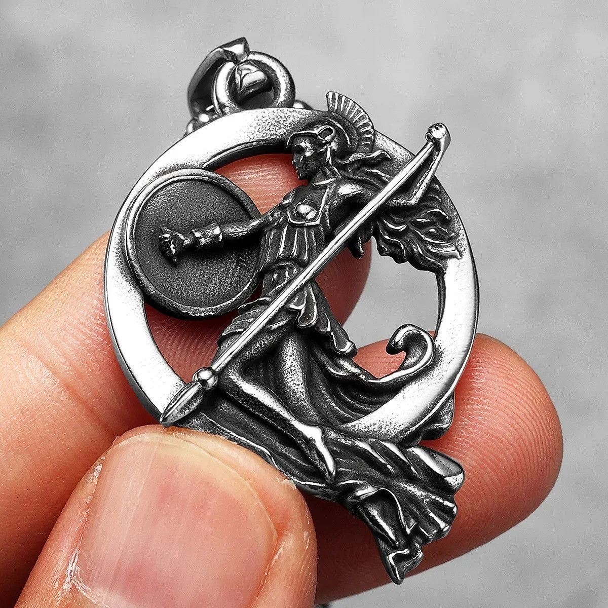 Other Greece Warrior Pendant Accessories Necklace Gifts Size ONE SIZE - 2 Thumbnail