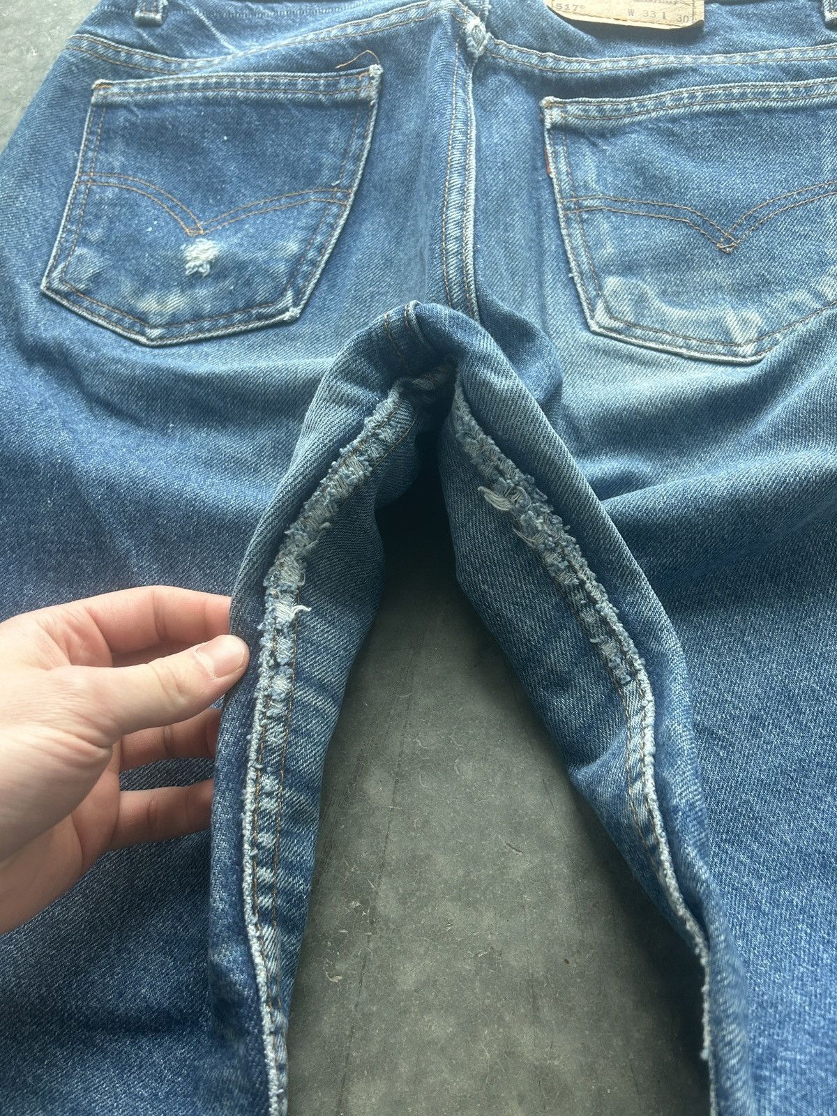 Levi's × Vintage Vintage 90s Levi’s 517 Orange Tab Denim Jeans 33x30 Size US 33 - 13 Thumbnail