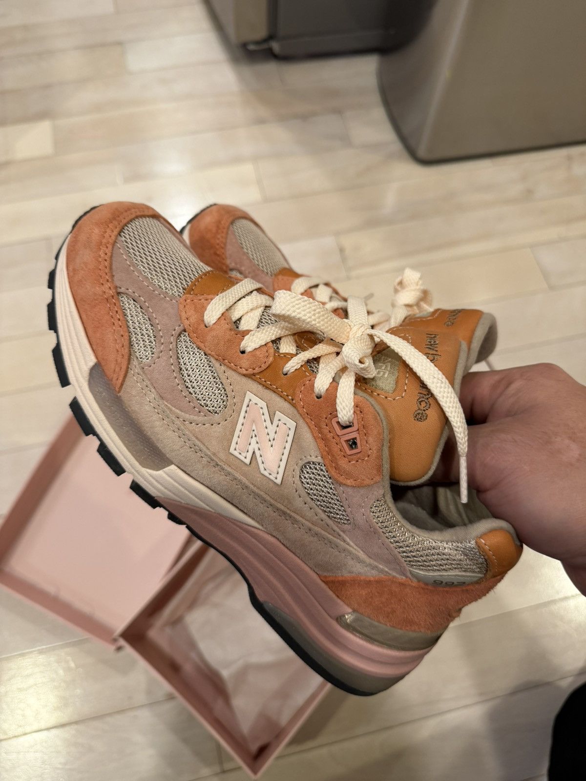 Joe Freshgoods × New Balance New Balance 992 Joe Fresh Goods size 5 mens/6.5 womens Size US 5 / EU 37 - 1 Thumbnail