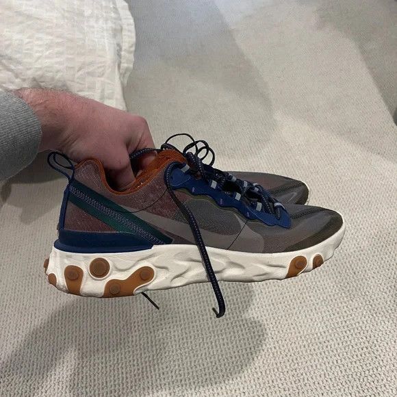 Nike Nike React Element 87 "Dusty Peach" Size US 11.5 / EU 44-45 - 1 Thumbnail