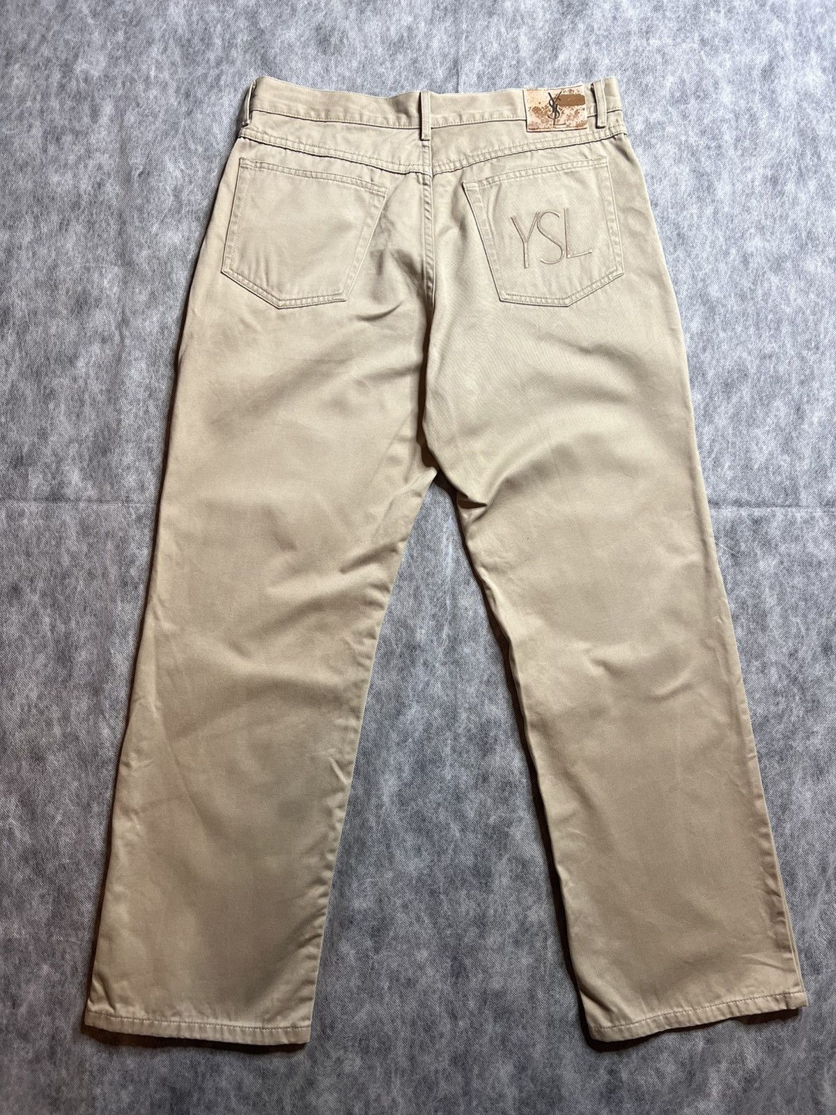 Yves Saint Laurent Yves Saint Laurent Vintage Pants Size US 34 / EU 50 - 3 Thumbnail