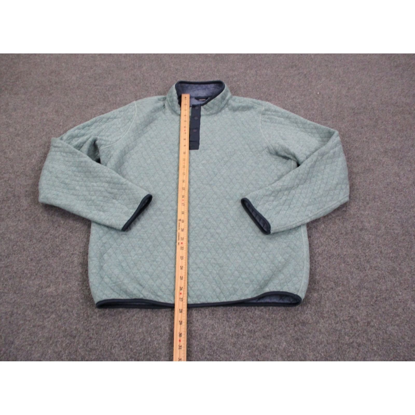 Marine Layer Marine Layer Jacket Mens L Blue Snap Quilted Outdoor Hiking Preppy Equestrian Lightweight Thermal Stretch Size US L / EU 52-54 / 3 - 3 Thumbnail