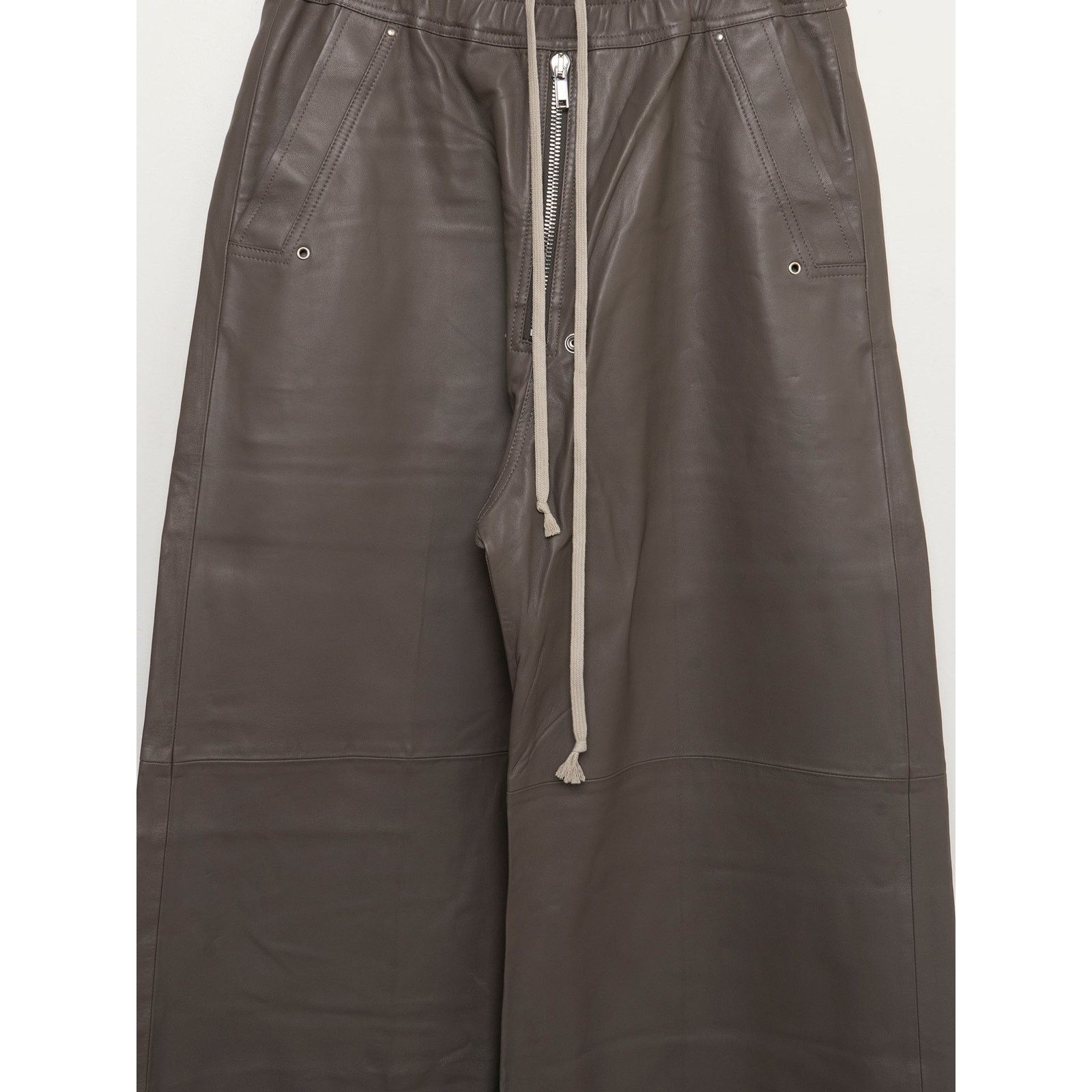 Rick Owens ‘EDFU’ Lamb Leather Bela Pants Size US 34 / EU 50 - 2 Thumbnail