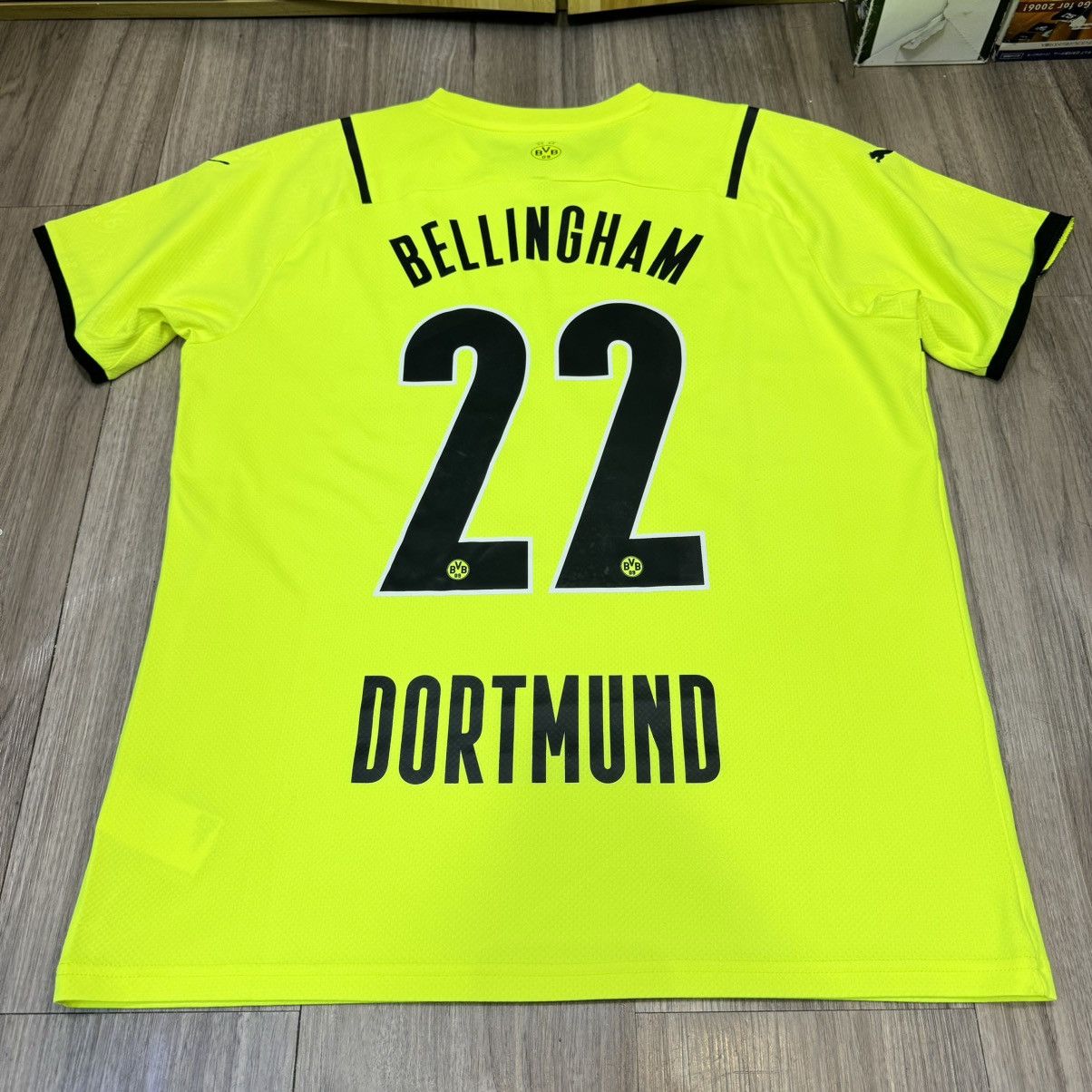 Puma Dortmund 21/22 home shirt #22 Bellingham Size US L / EU 52-54 / 3 - 2 Thumbnail