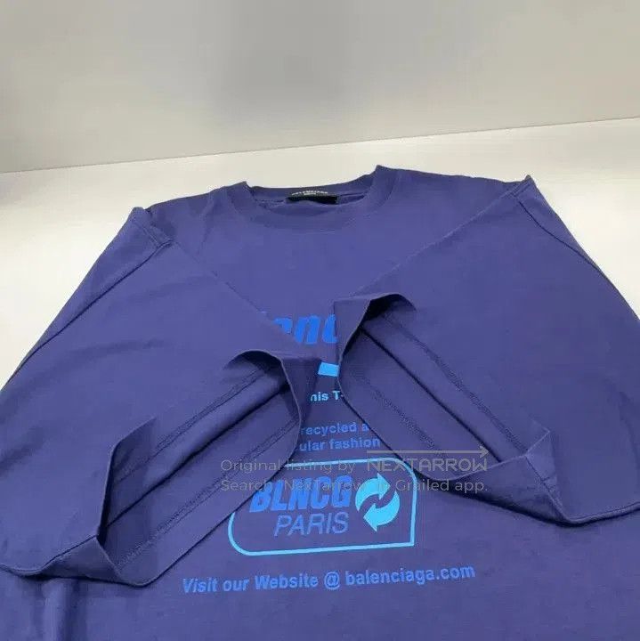 Balenciaga Balenciaga Vintage Letter Print Short Sleeve T. Size US XS / EU 42 / 0 - 8 Thumbnail