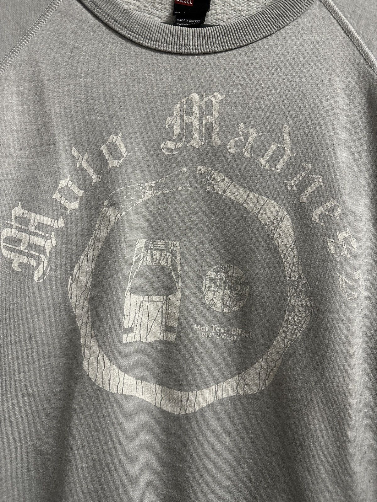 Diesel Rare Vintage Sweatshirt Diesel Moto Madness Luxury Size US L / EU 52-54 / 3 - 2 Thumbnail