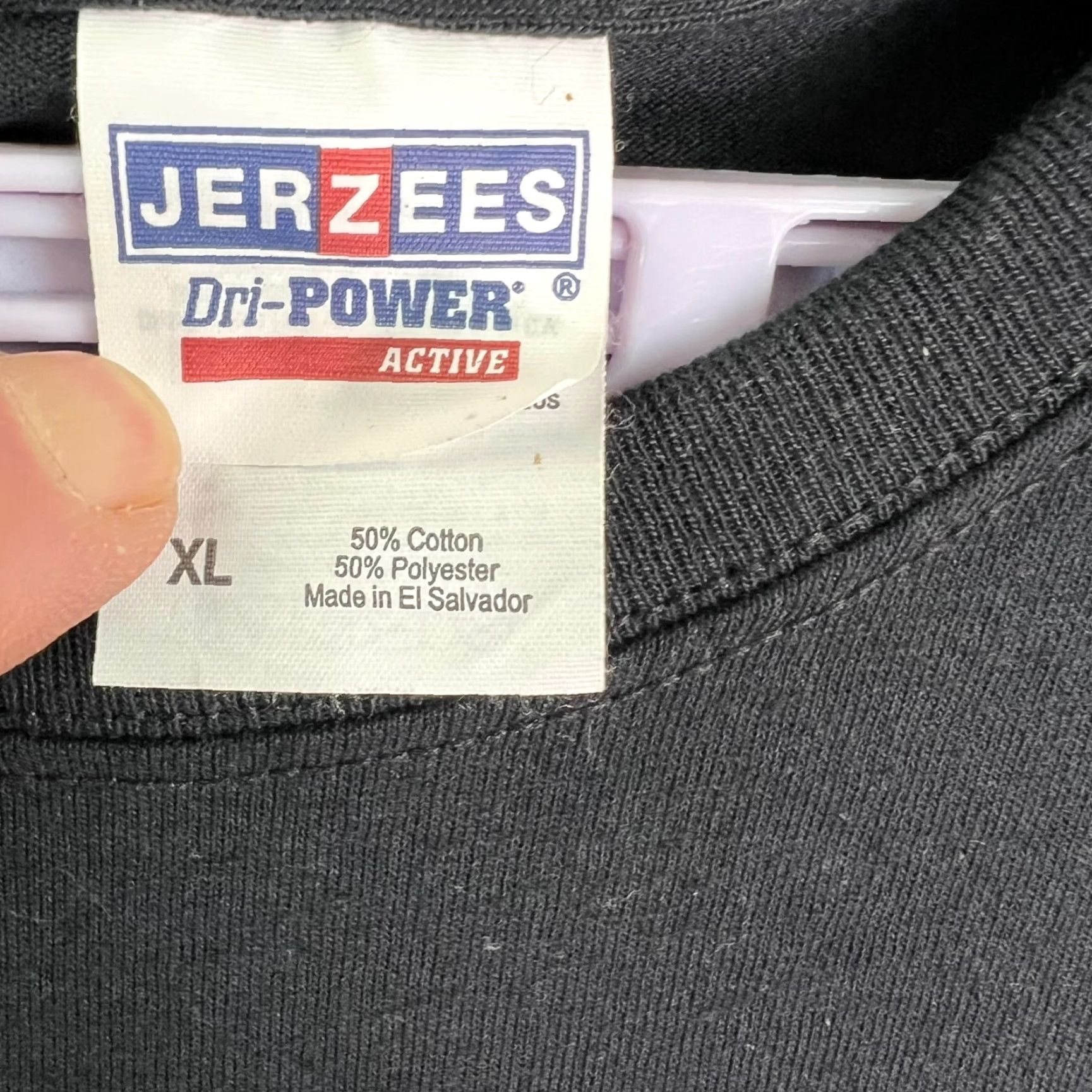 Jerzees Thunder Into E-Town Motorcycle Ride 2019 T-Shirt Mens XL Black Size US XL / EU 56 / 4 - 4 Thumbnail