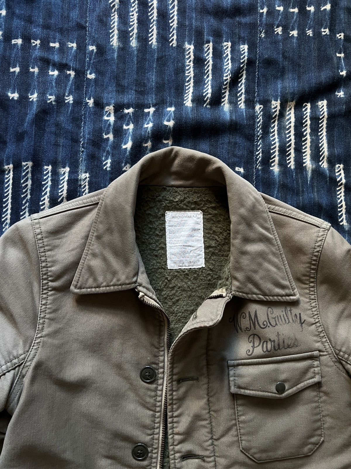 Wacko Maria Wacko Maria Vintage A-2 Military Fur Jacket Size US S / EU 44-46 / 1 - 3 Thumbnail