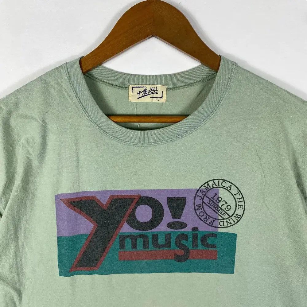 Vintage Vintage YO! MUSIC The Wind From Jamaica Graphic Tee Shirt Size US L / EU 52-54 / 3 - 2 Thumbnail