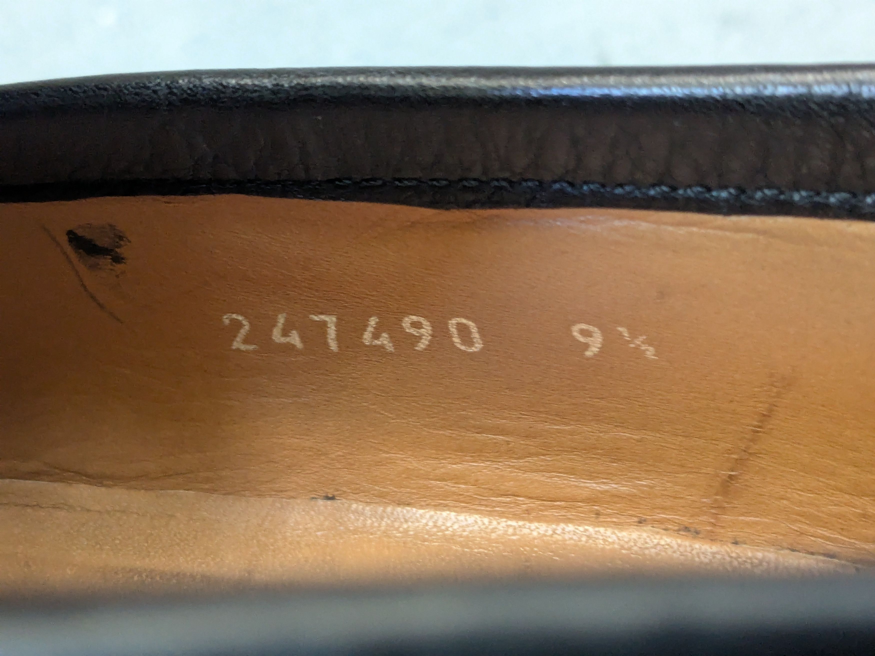 Gucci × Vintage Gucci Horsebit Loafers Black 10 Slip Ons Snaffle Leather Size US 10 / EU 43 - 12 Thumbnail